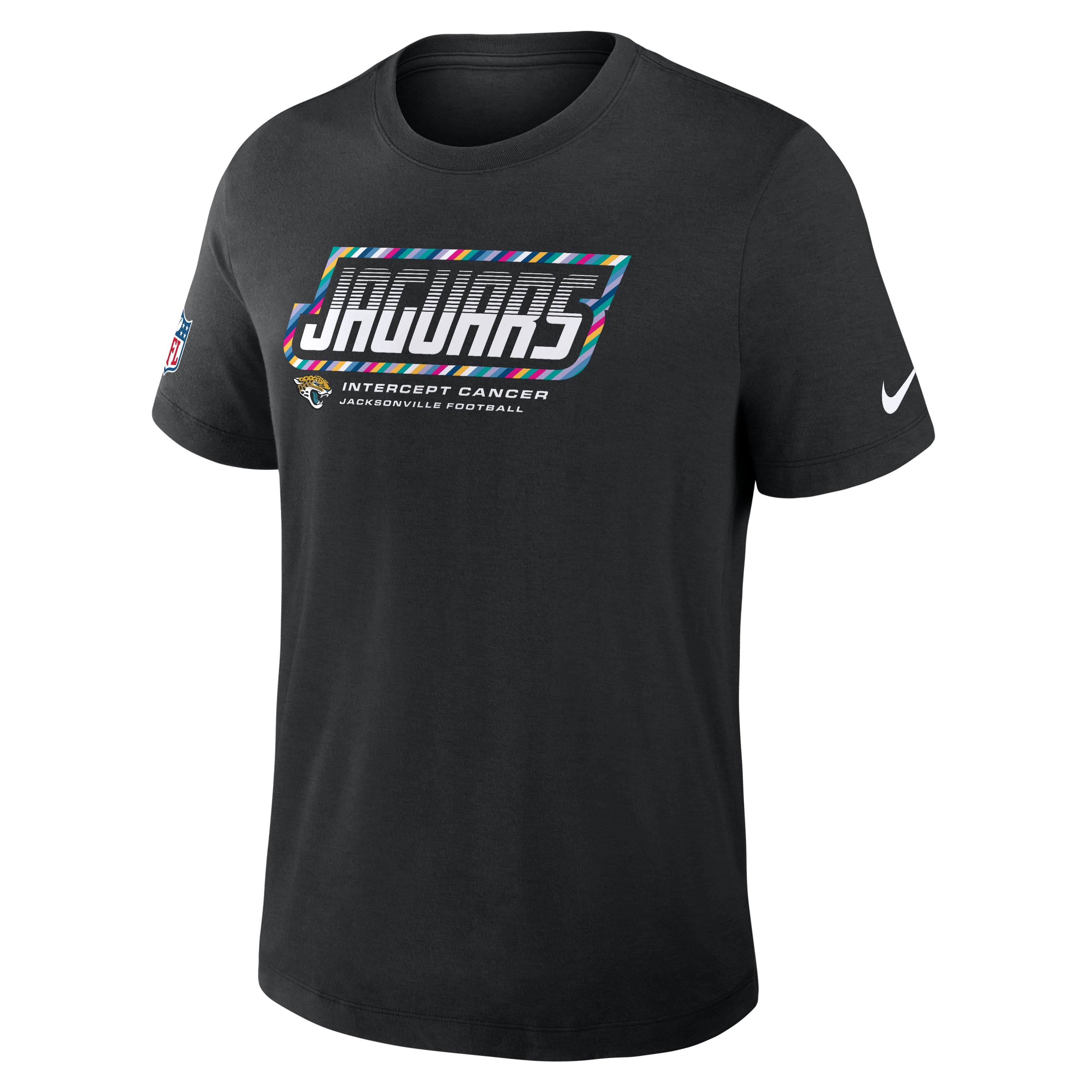Men's Nike Black Jacksonville Jaguars 2026 NFL Crucial Catch Tri-Blend Dri-FIT T-Shirt