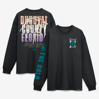  Jacksonville Jaguars Nike 2026 Rivalries Collection Max90 Long Sleeve T-Shirt - Black