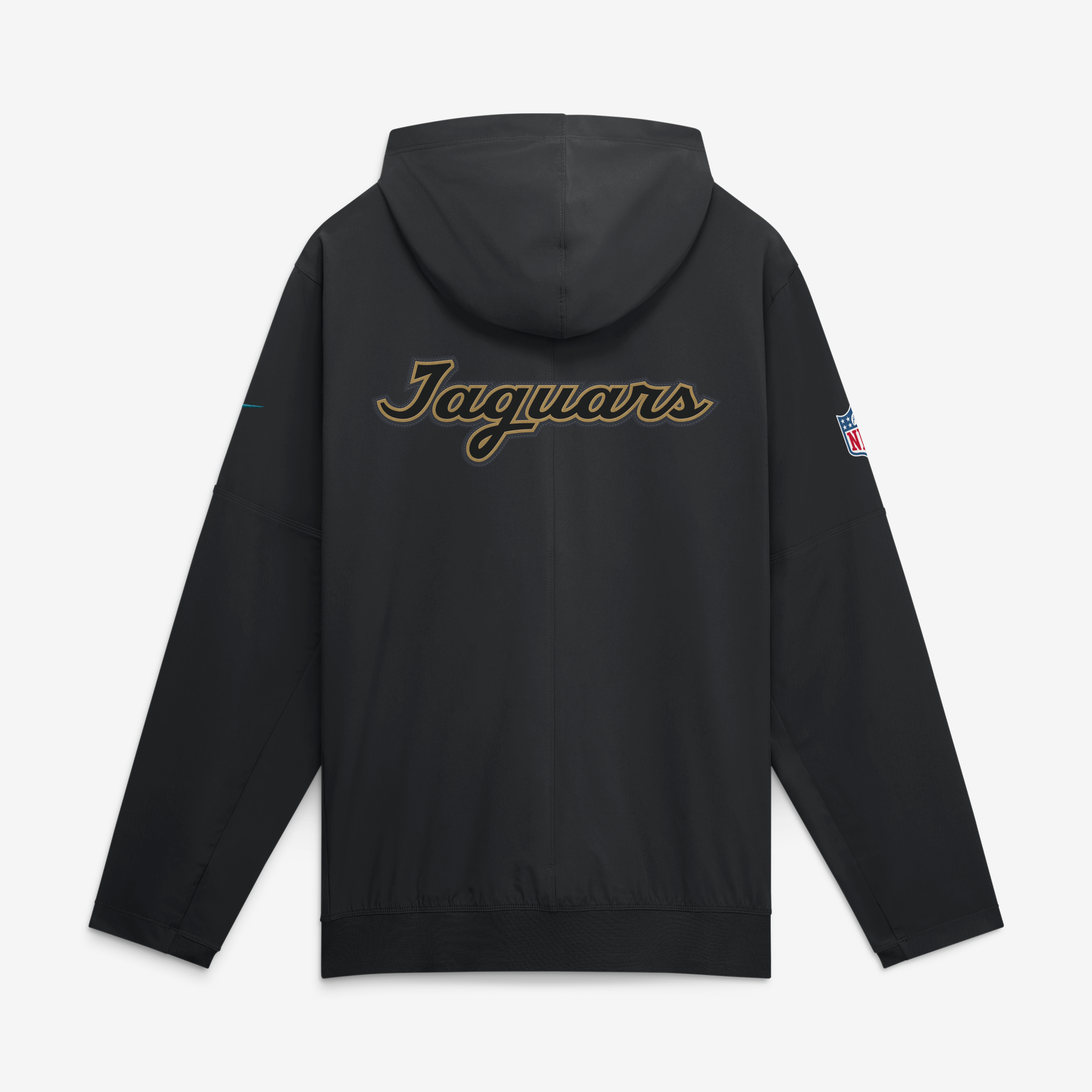 Men's Nike Black Jacksonville Jaguars 2026 Rivalries Collection Sideline Anorak Half-Zip Jacket