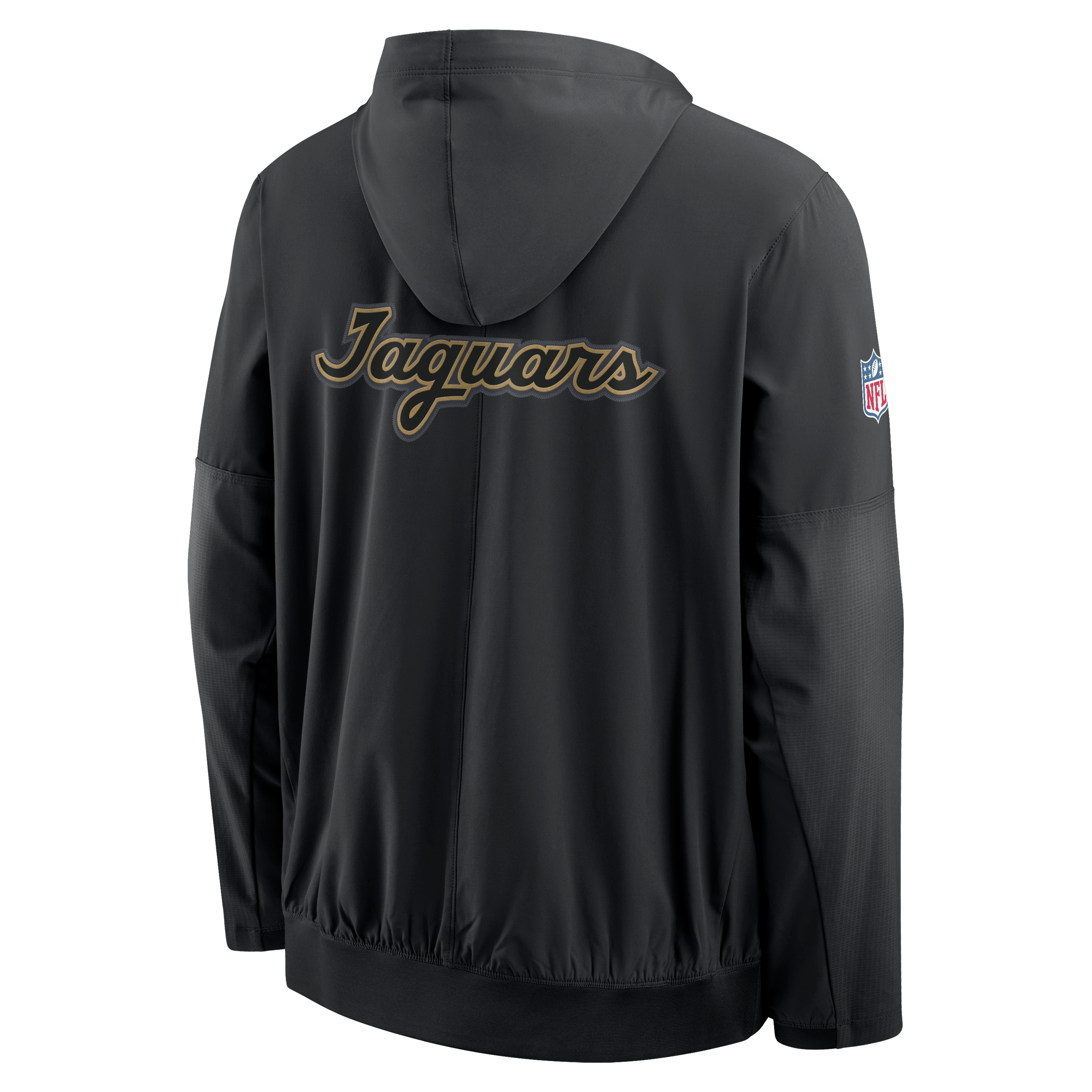 Men's Nike Black Jacksonville Jaguars 2026 Rivalries Collection Sideline Anorak Half-Zip Jacket