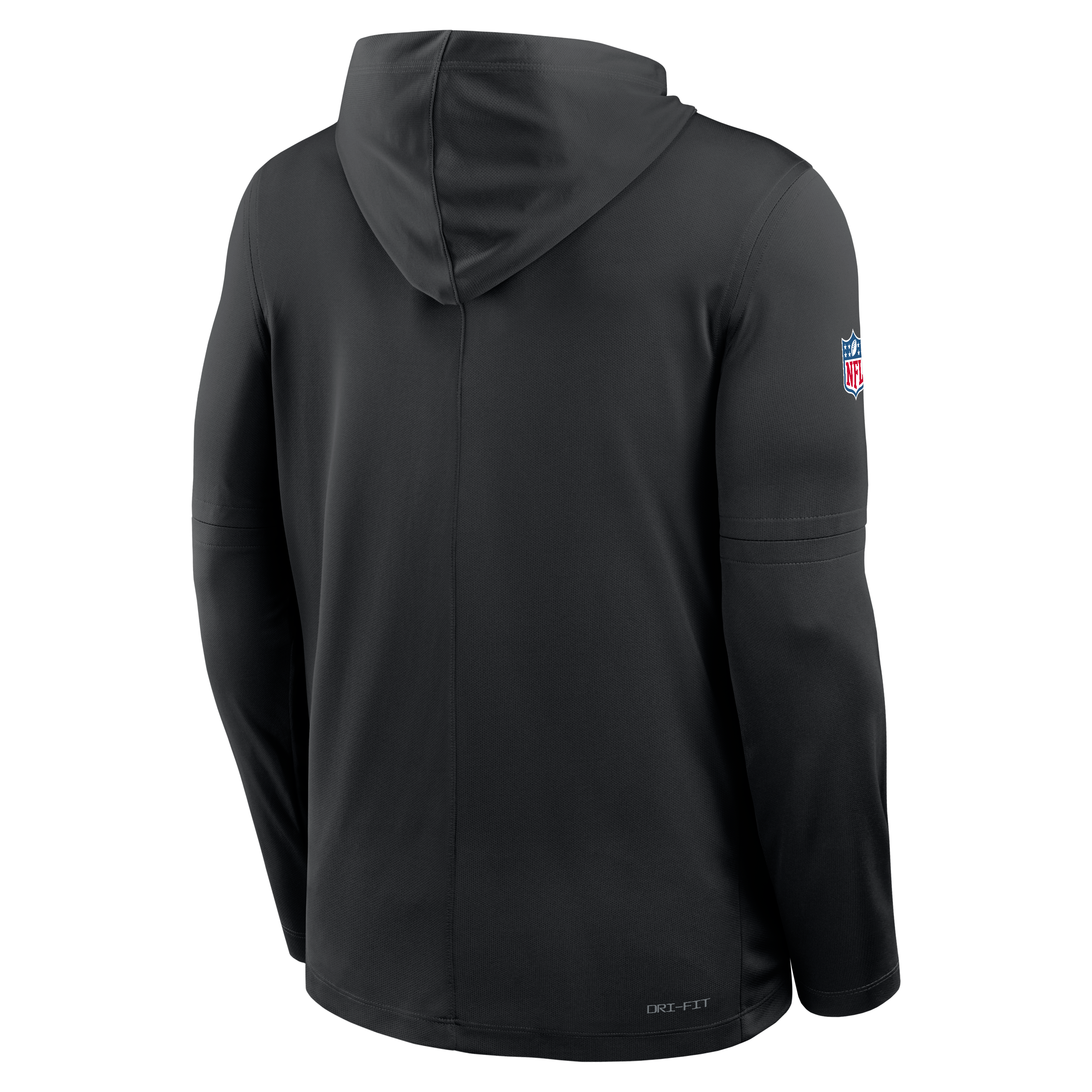 Men's Nike Black Jacksonville Jaguars 2026 Rivalries Collection Sideline Lightweight Hooded Long Sleeve Top