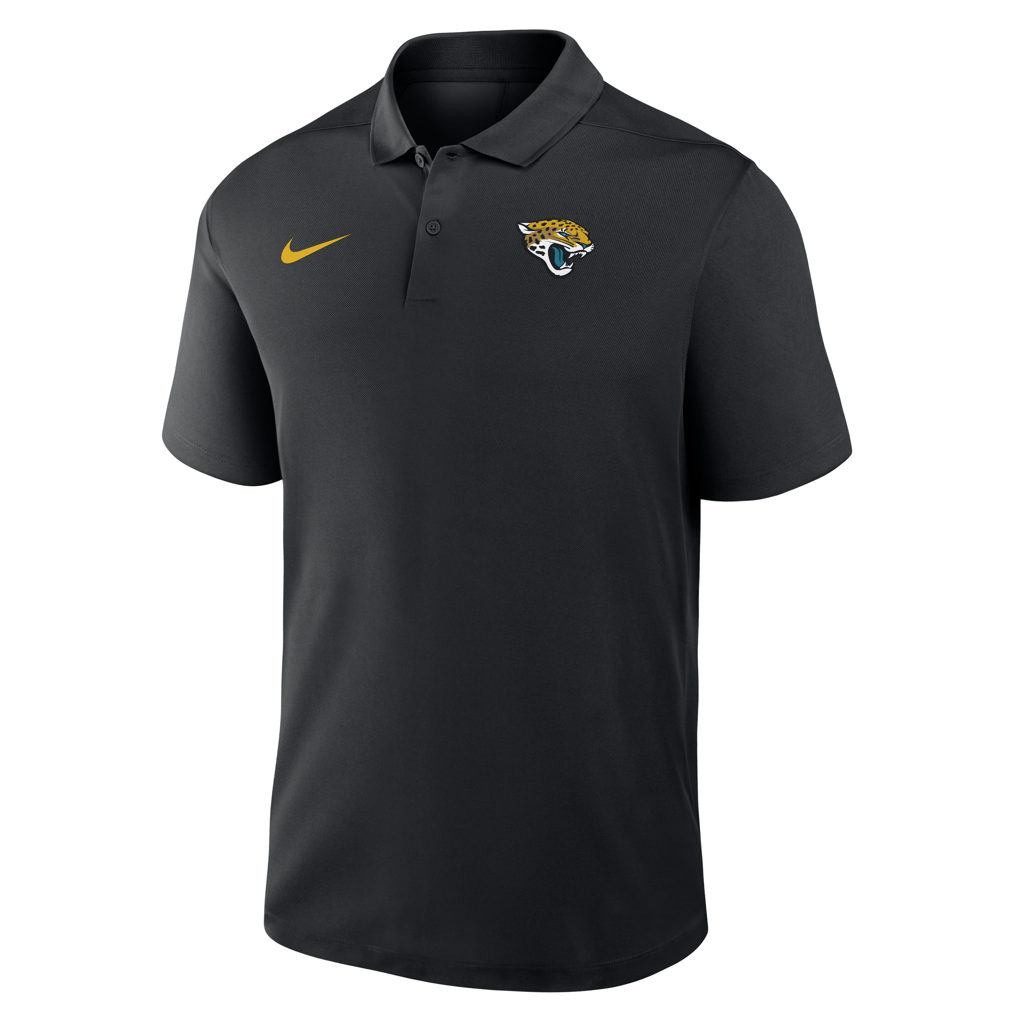 Polo Nike Dri-FIT Victory noir pour homme, Jacksonville Jaguars