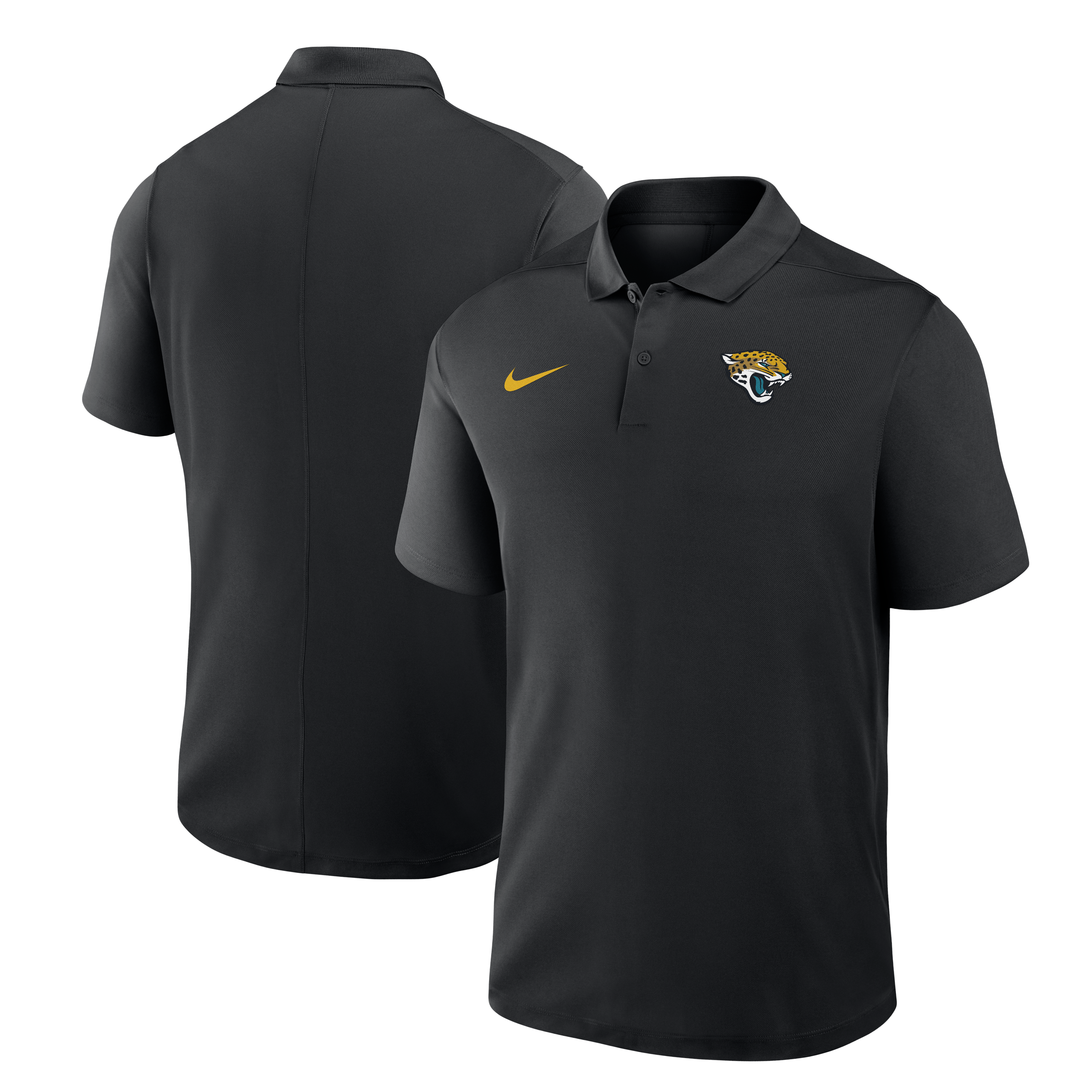 Polo Nike Dri-FIT Victory noir pour homme, Jacksonville Jaguars