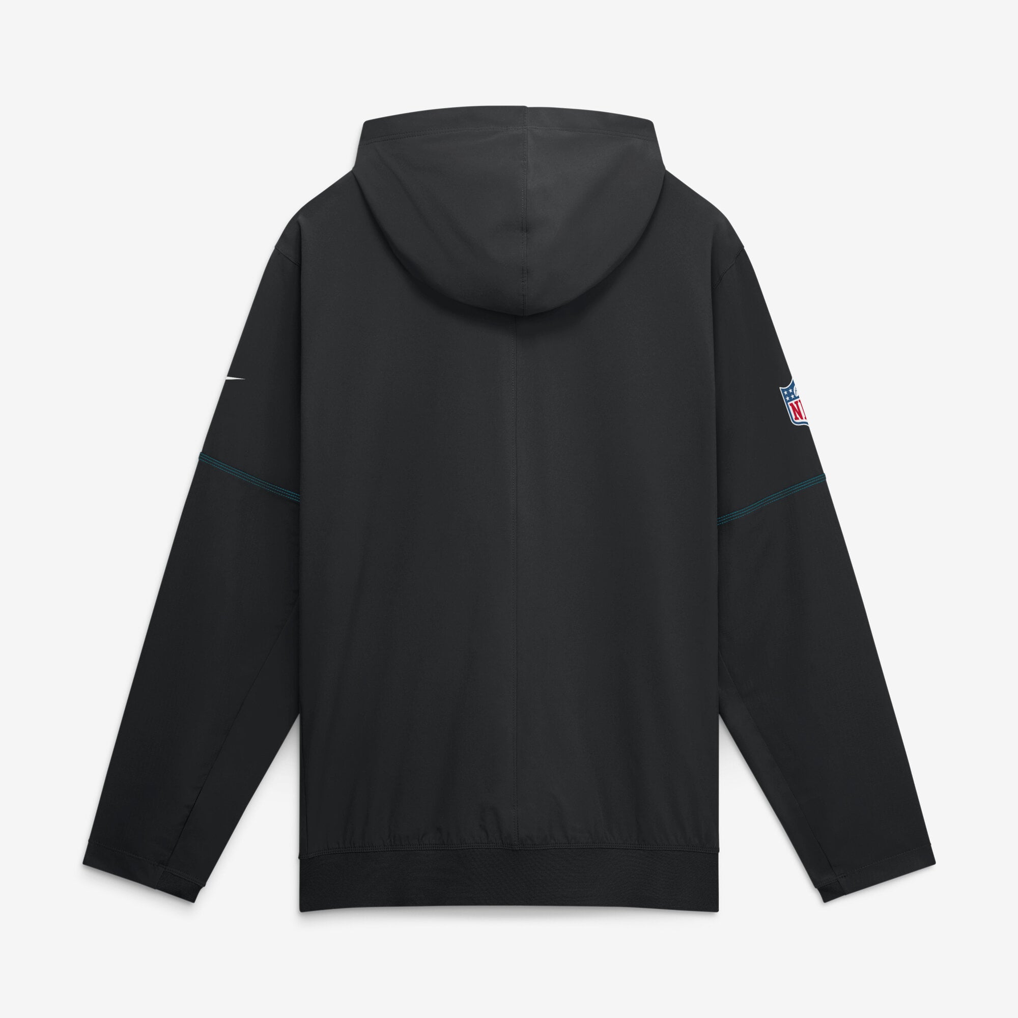 Veste anorak à demi-zip et capuche Nike pour homme, Logo Jacksonville Jaguars noir, style Sideline Glory