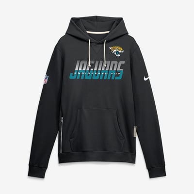 Jacksonville Jaguars Nike Sideline Standard Issue Top Prospect Dri-FIT Hoodie - Black