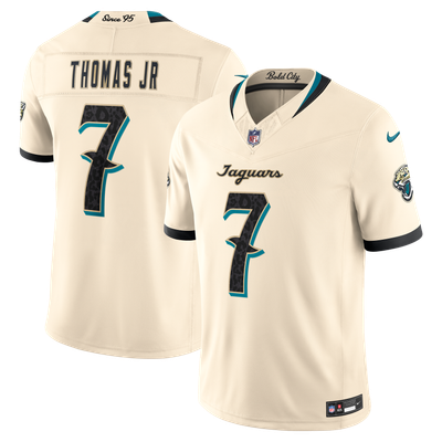 Brian Thomas Jr. Jacksonville Jaguars Nike 2026 Rivalries Collection Stitched Limited Jersey - Natural