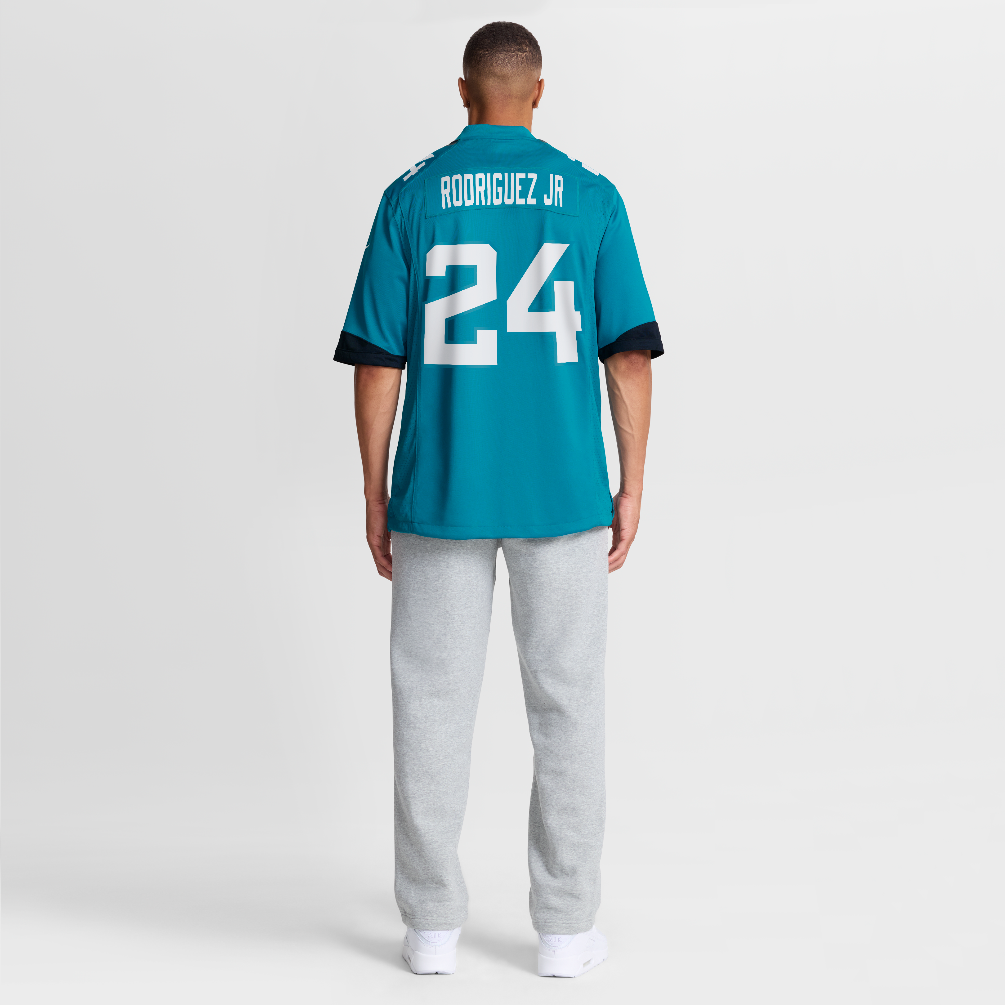 Maillot de match Nike Chris Rodriguez Jr. bleu sarcelle des Jaguars Jacksonville pour homme
