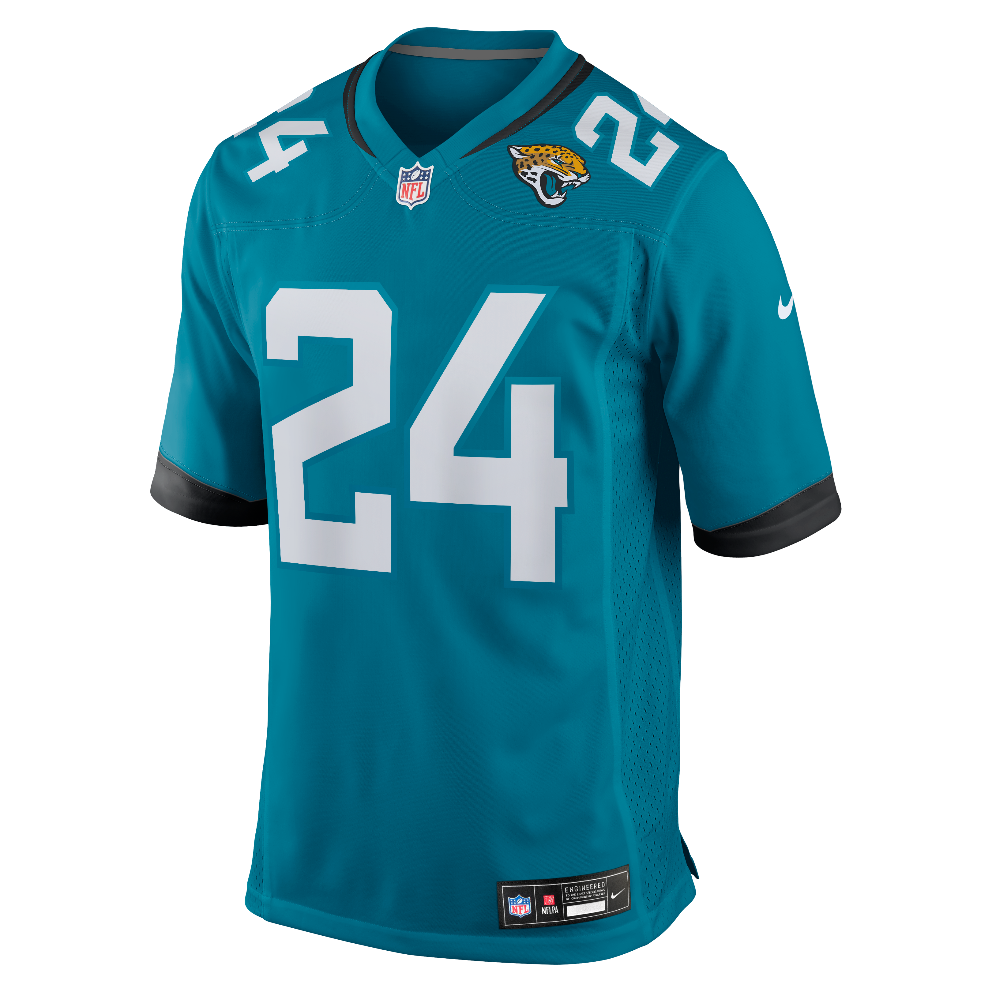 Maillot de match Nike Chris Rodriguez Jr. bleu sarcelle des Jaguars Jacksonville pour homme