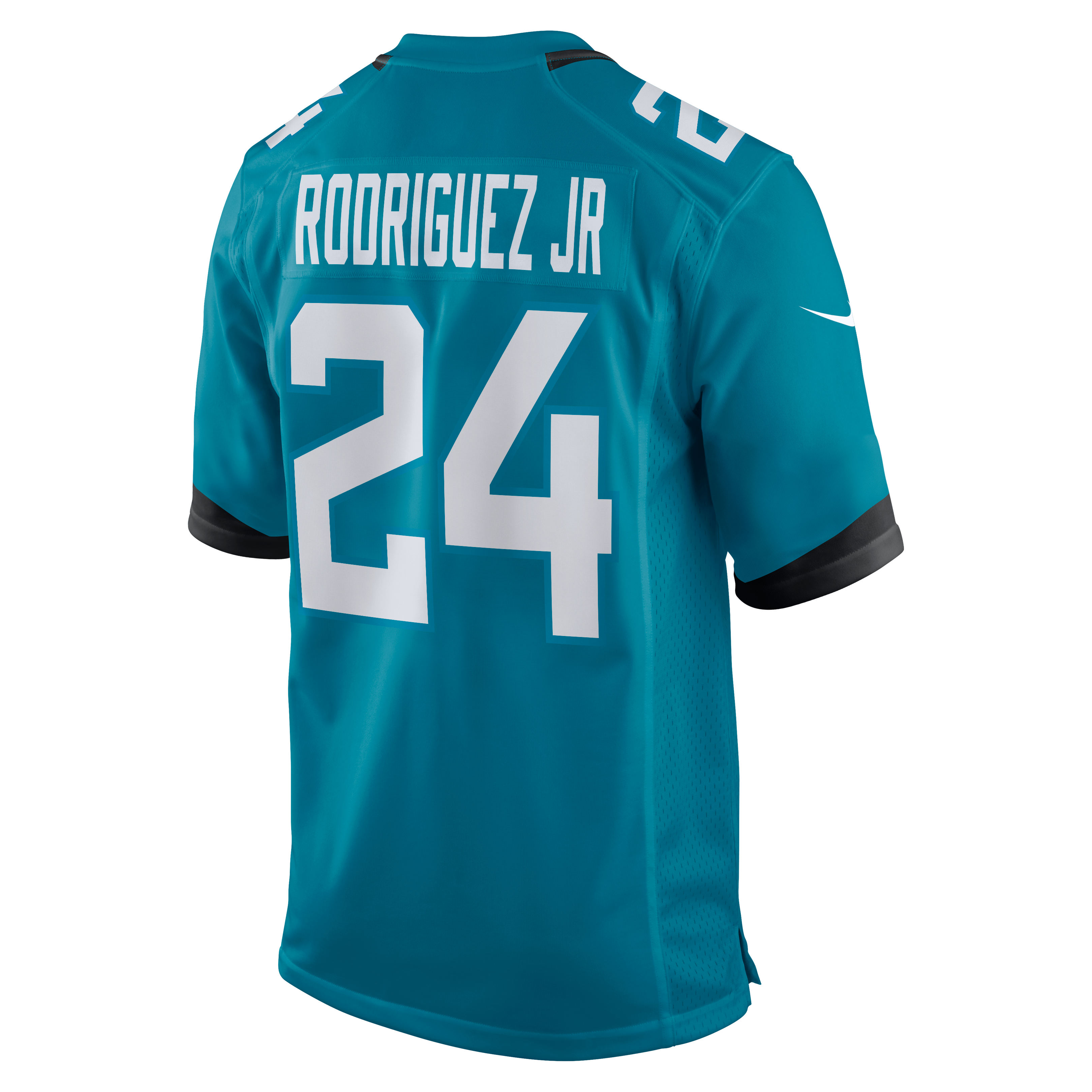 Maillot de match Nike Chris Rodriguez Jr. bleu sarcelle des Jaguars Jacksonville pour homme