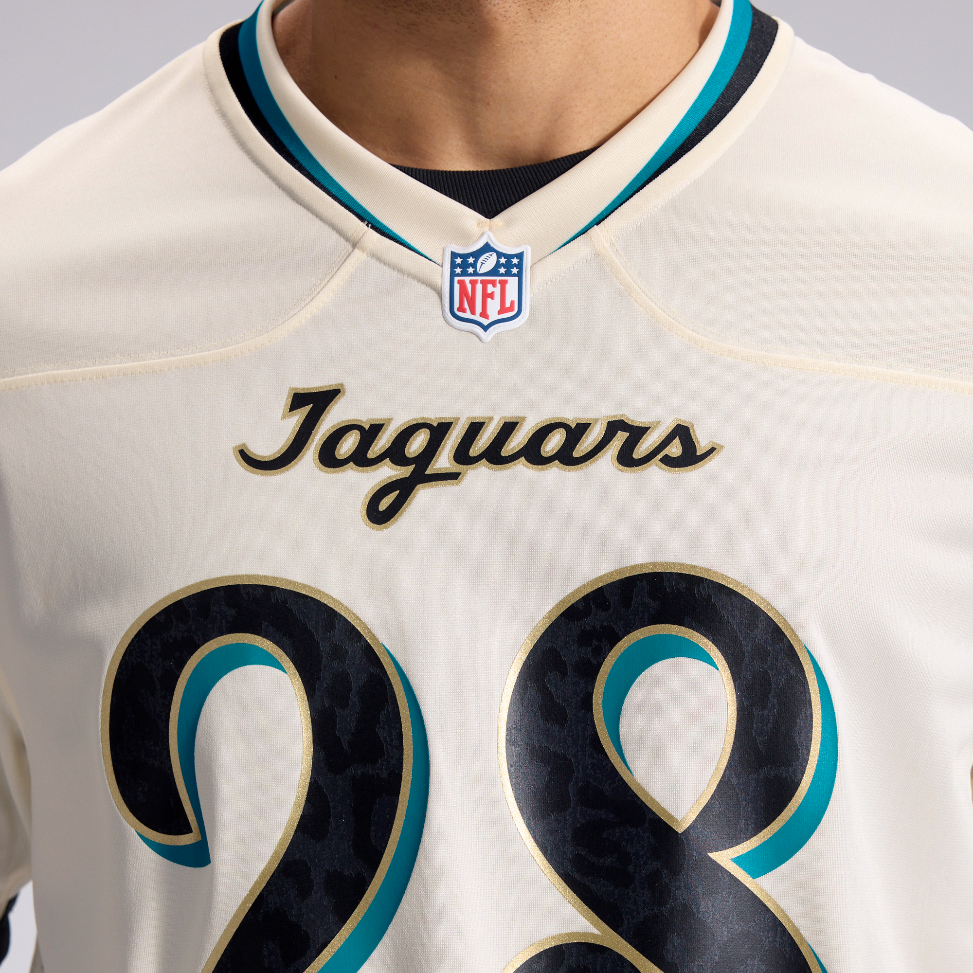 Men's Nike Fred Taylor Natural Jacksonville Jaguars 2026 Rivalries Collection Game Jersey