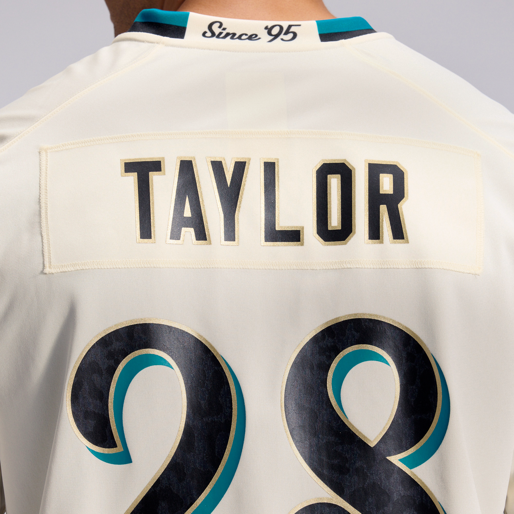 Men's Nike Fred Taylor Natural Jacksonville Jaguars 2026 Rivalries Collection Game Jersey
