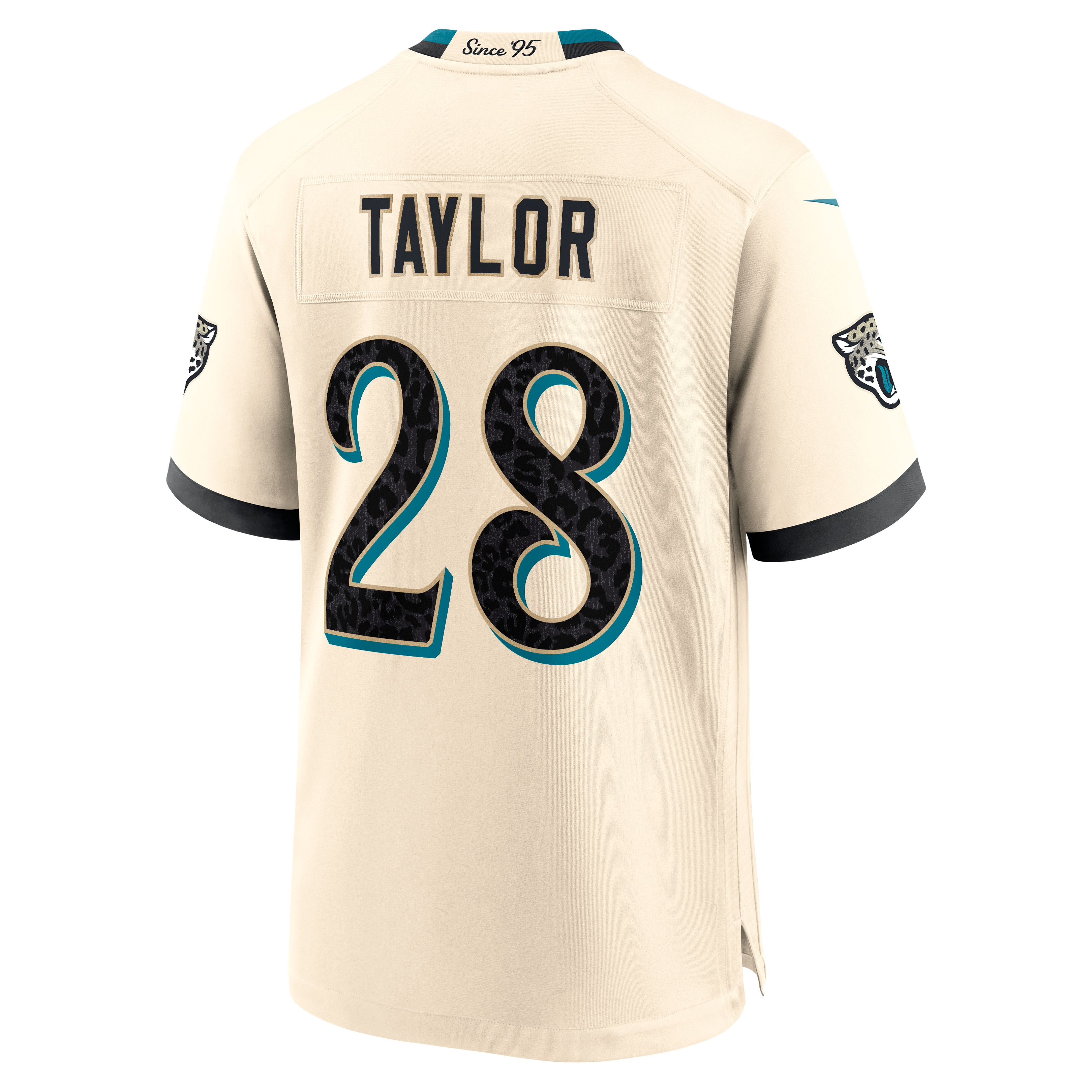 Men's Nike Fred Taylor Natural Jacksonville Jaguars 2026 Rivalries Collection Game Jersey