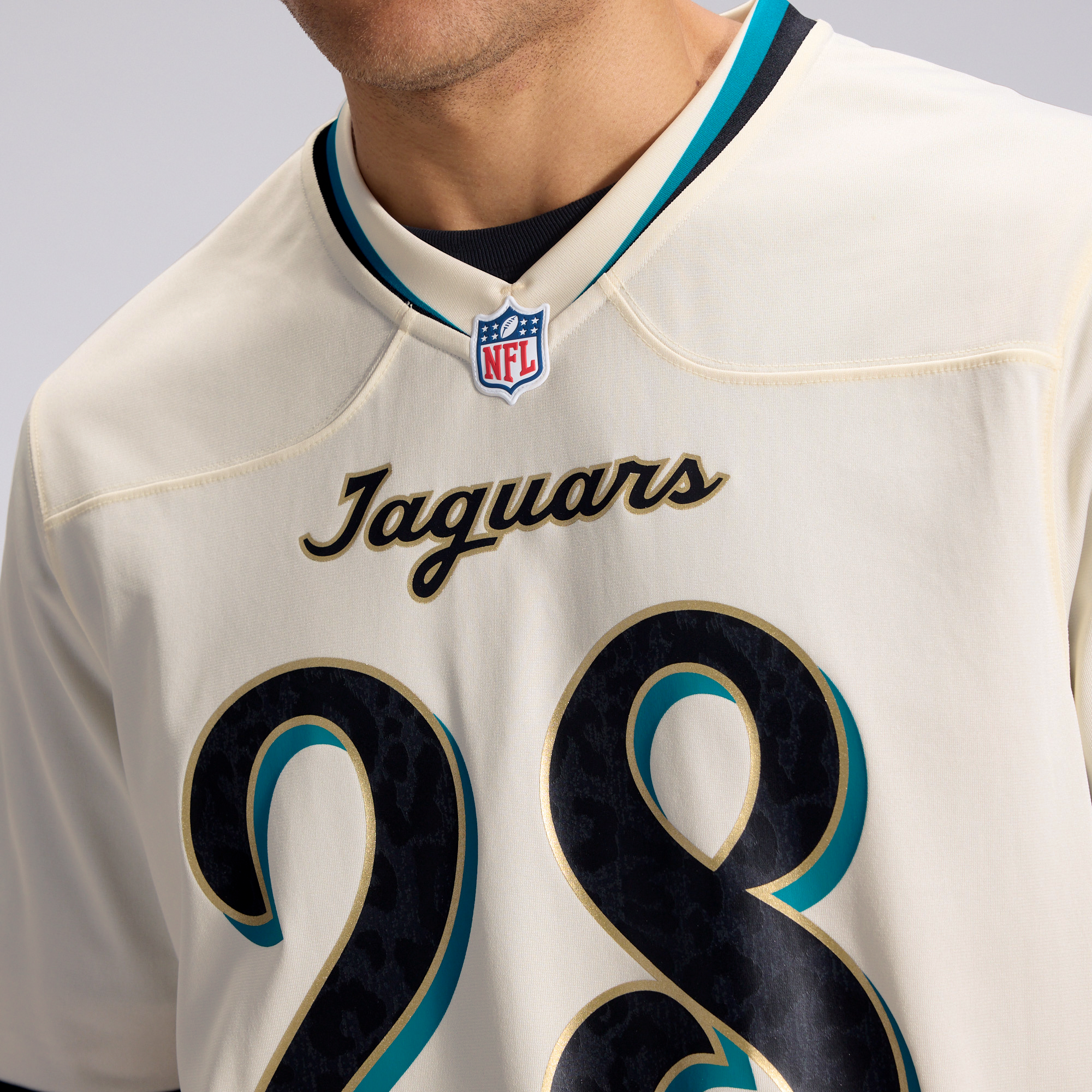 Men's Nike Fred Taylor Natural Jacksonville Jaguars 2026 Rivalries Collection Game Jersey