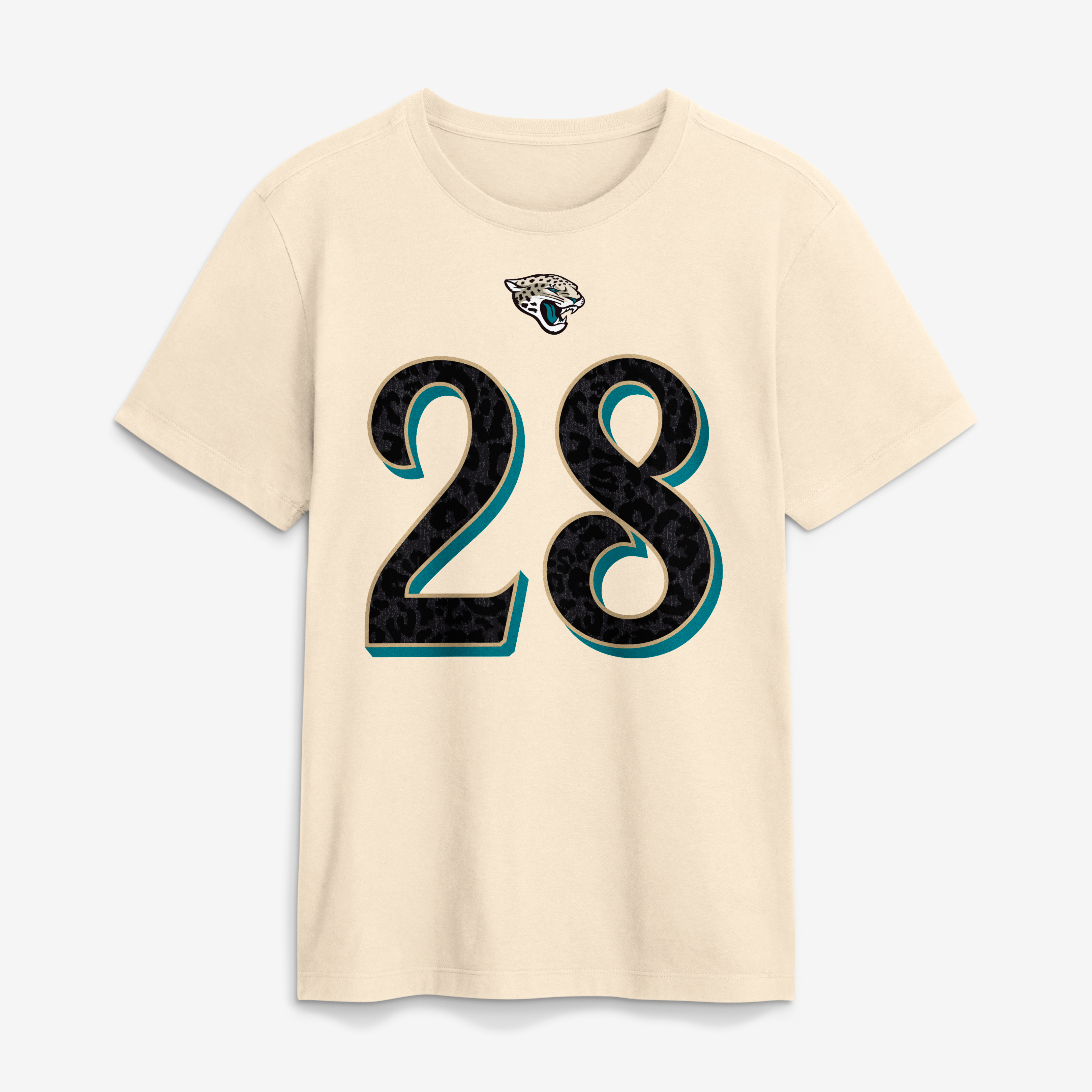 Men's Nike Fred Taylor Natural Jacksonville Jaguars 2026 Rivalries Collection Player Name & Number T-Shirt