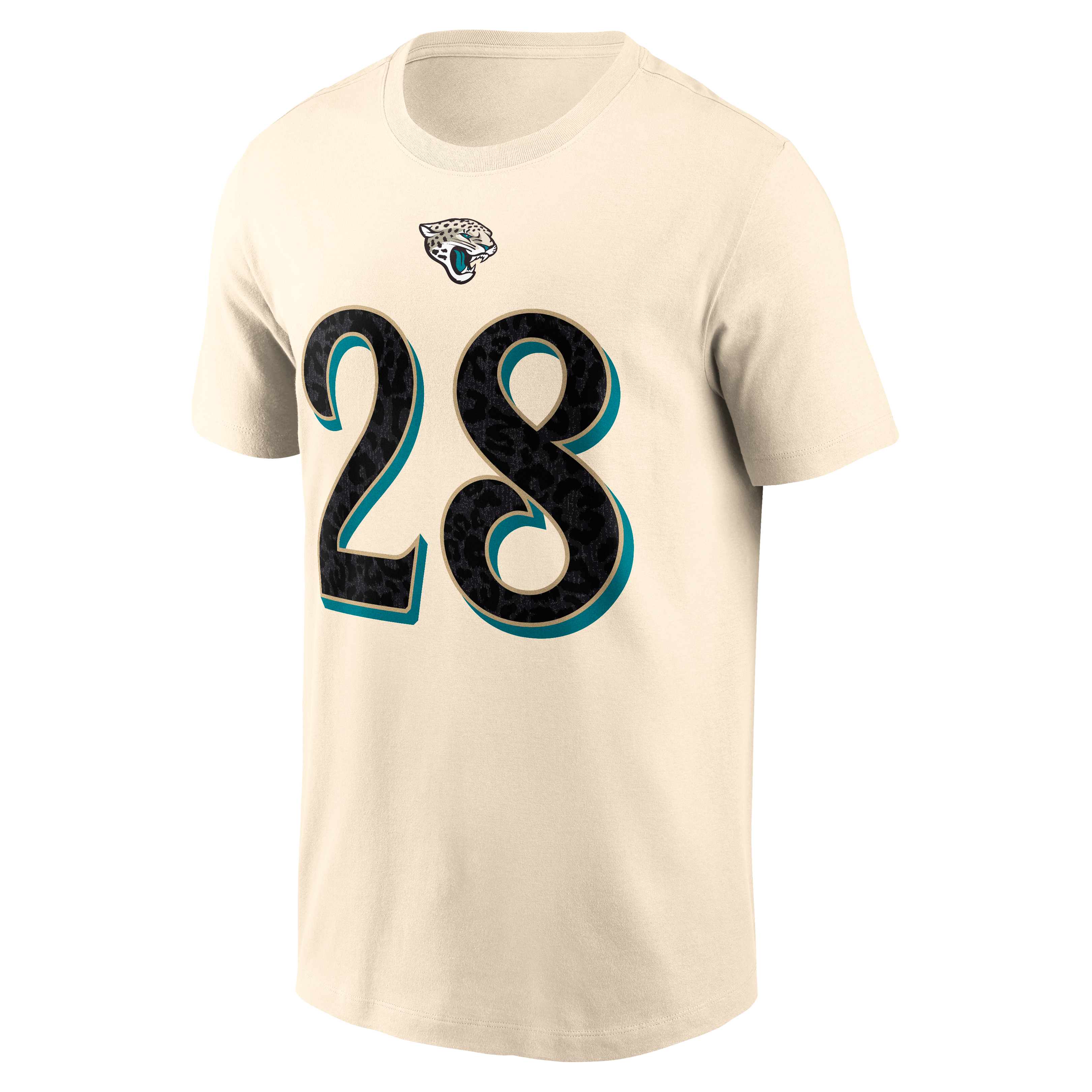 Men's Nike Fred Taylor Natural Jacksonville Jaguars 2026 Rivalries Collection Player Name & Number T-Shirt