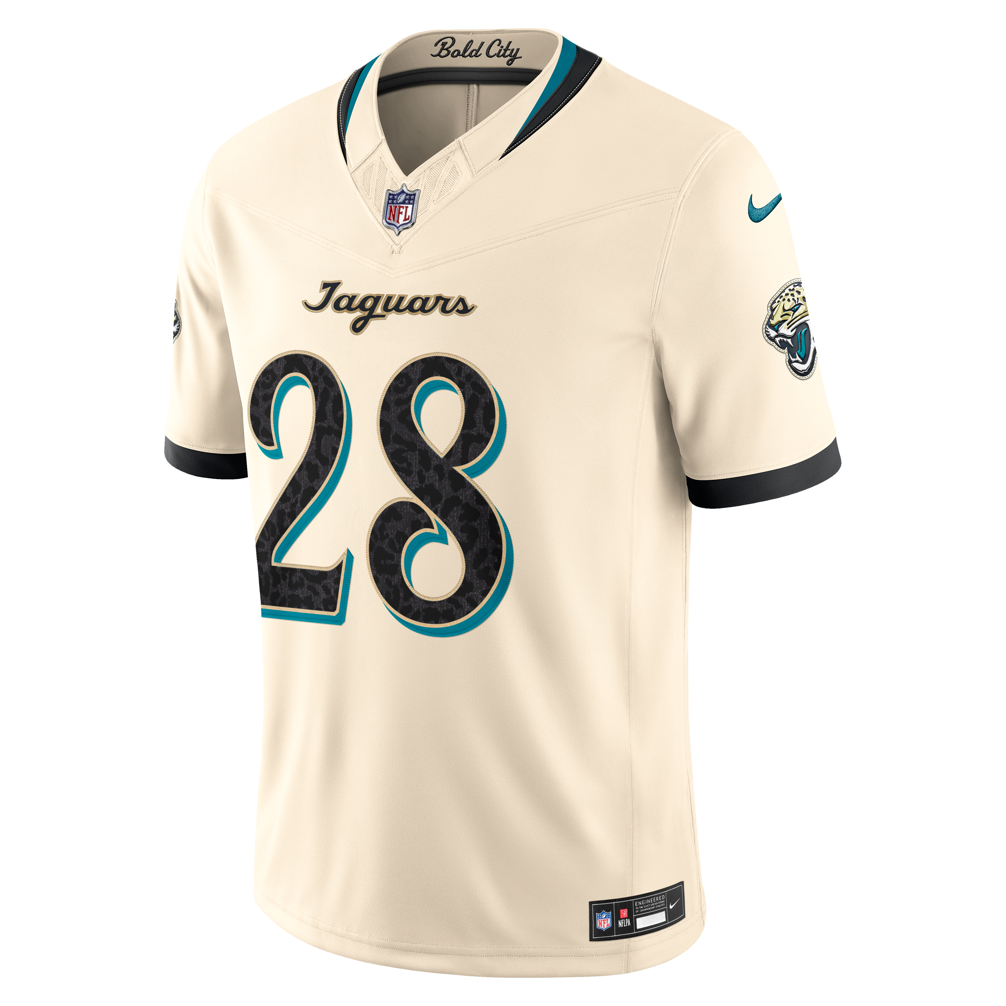 Men's Nike Fred Taylor Natural Jacksonville Jaguars 2026 Rivalries Collection Stitched Limited Jersey