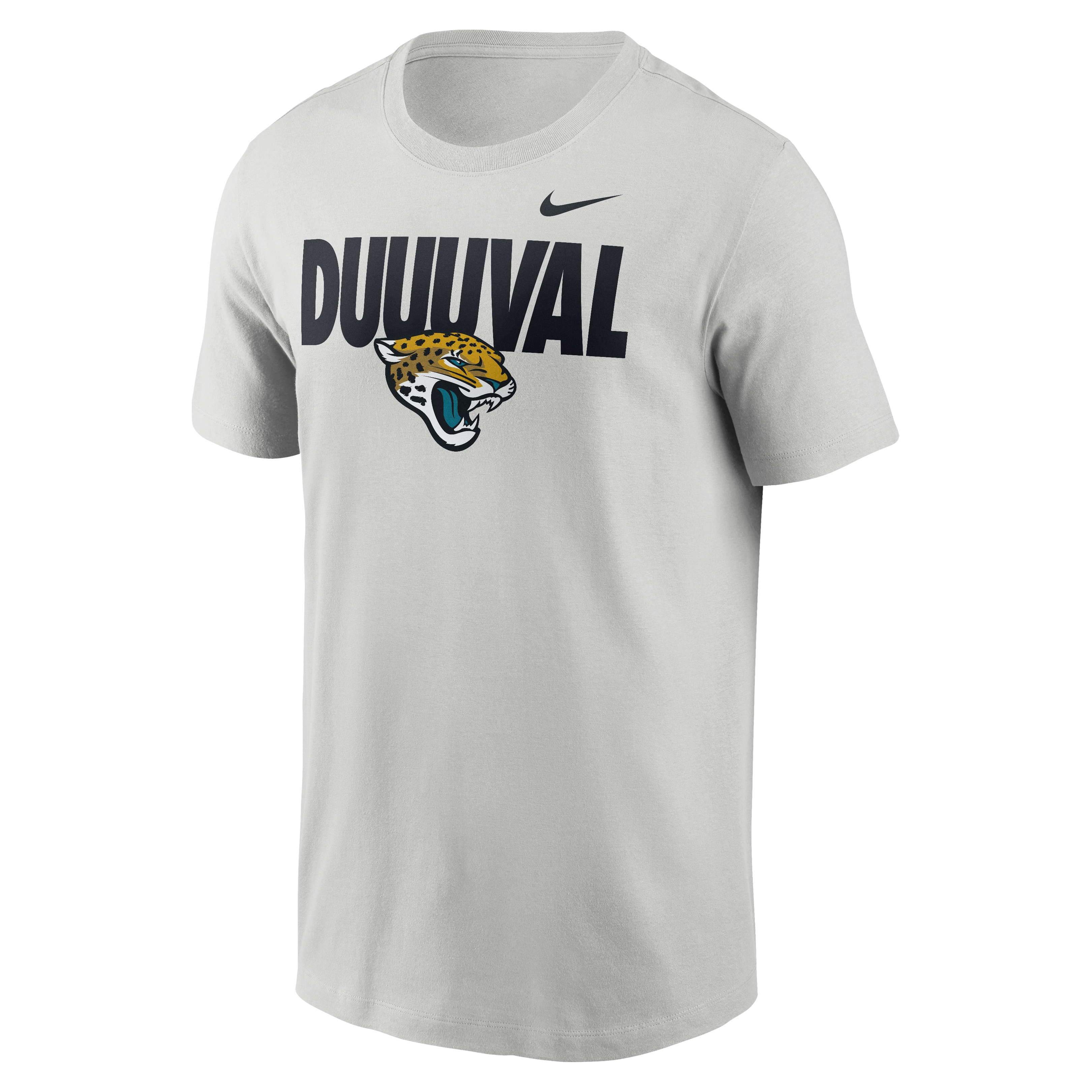 Men's Nike Gray Jacksonville Jaguars We Run This T-Shirt