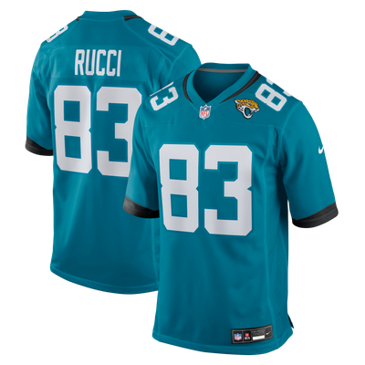 Hayden Rucci Jacksonville Jaguars Nike Team Game Jersey - Teal