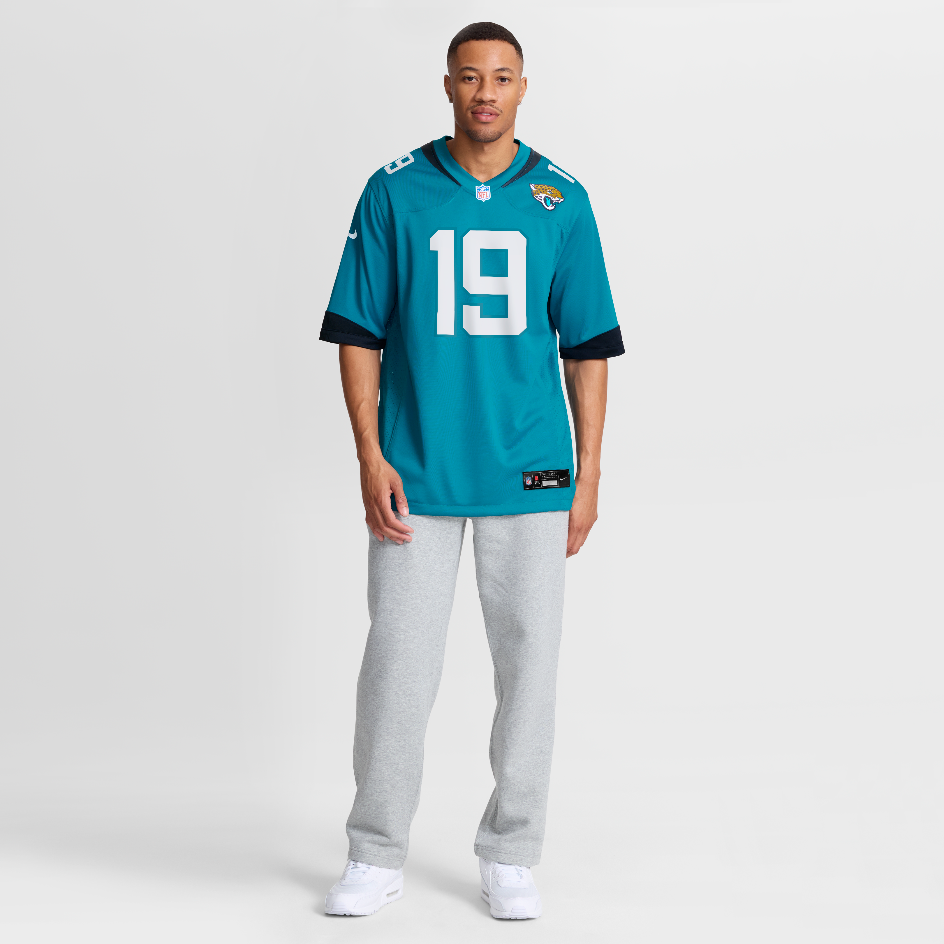 Men's Nike Josh Cameron Teal Jacksonville Jaguars Game Jersey