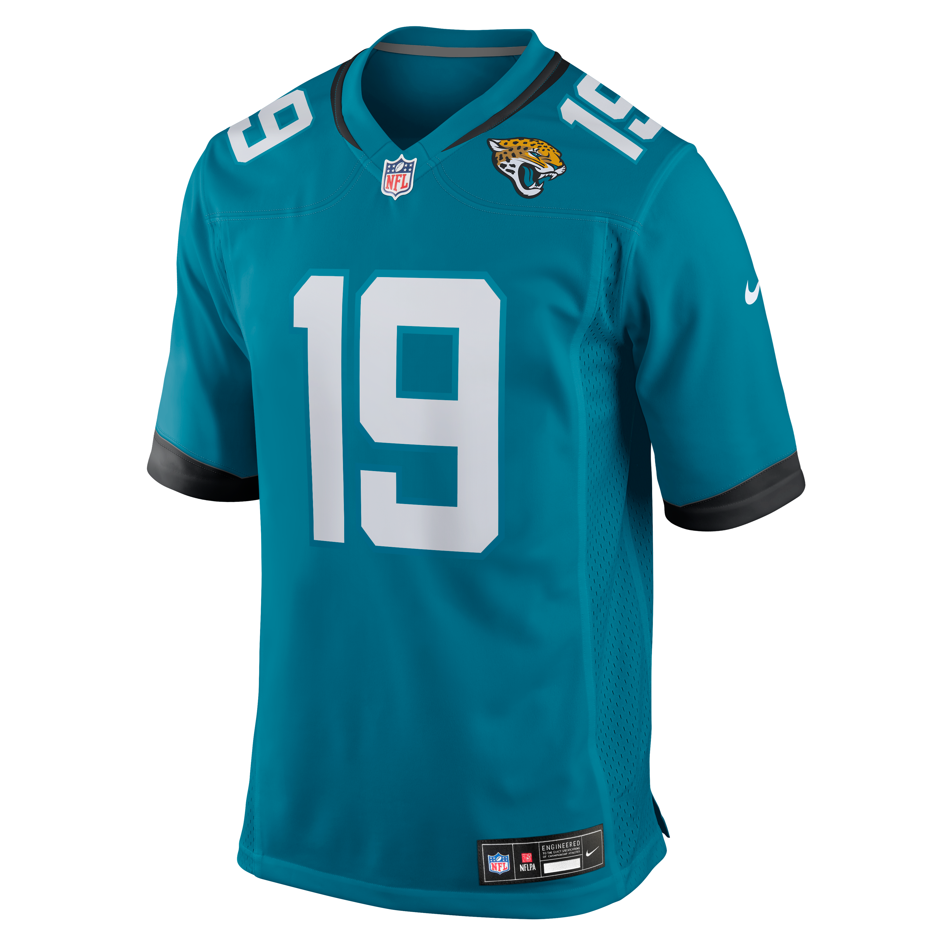 Men's Nike Josh Cameron Teal Jacksonville Jaguars Game Jersey