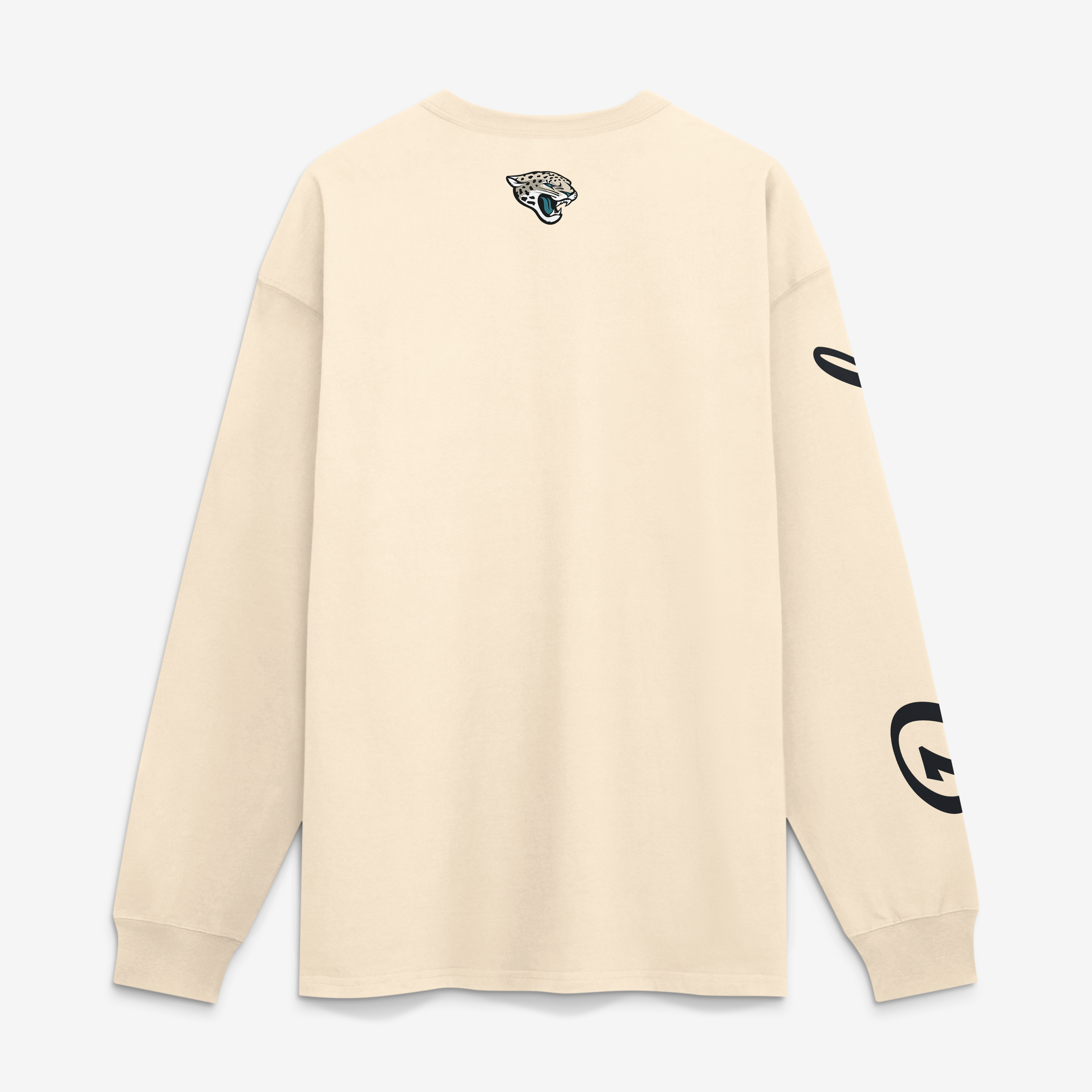 Men's Nike Natural Jacksonville Jaguars 2026 Rivalries Collection Max90 Long Sleeve T-Shirt