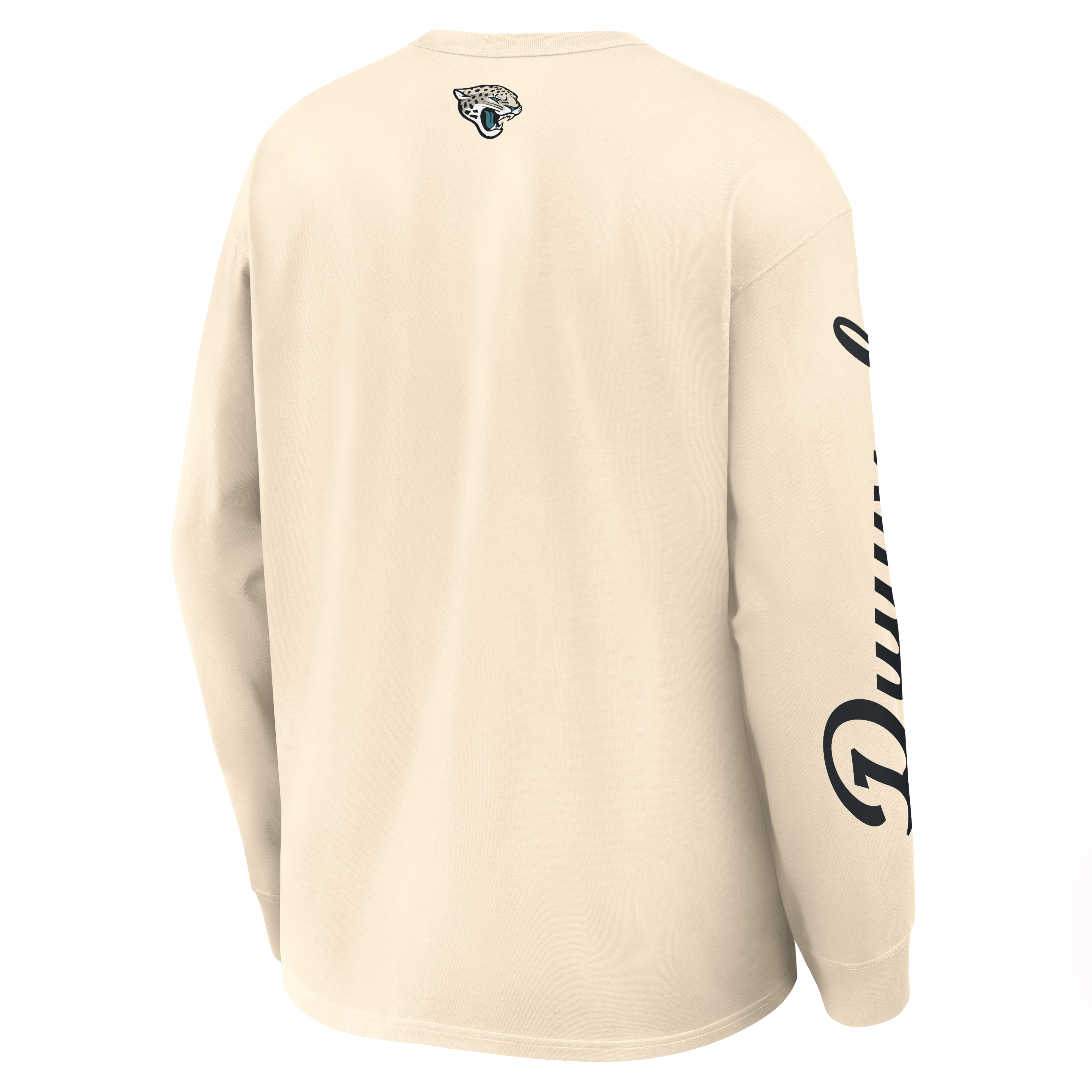 Men's Nike Natural Jacksonville Jaguars 2026 Rivalries Collection Max90 Long Sleeve T-Shirt