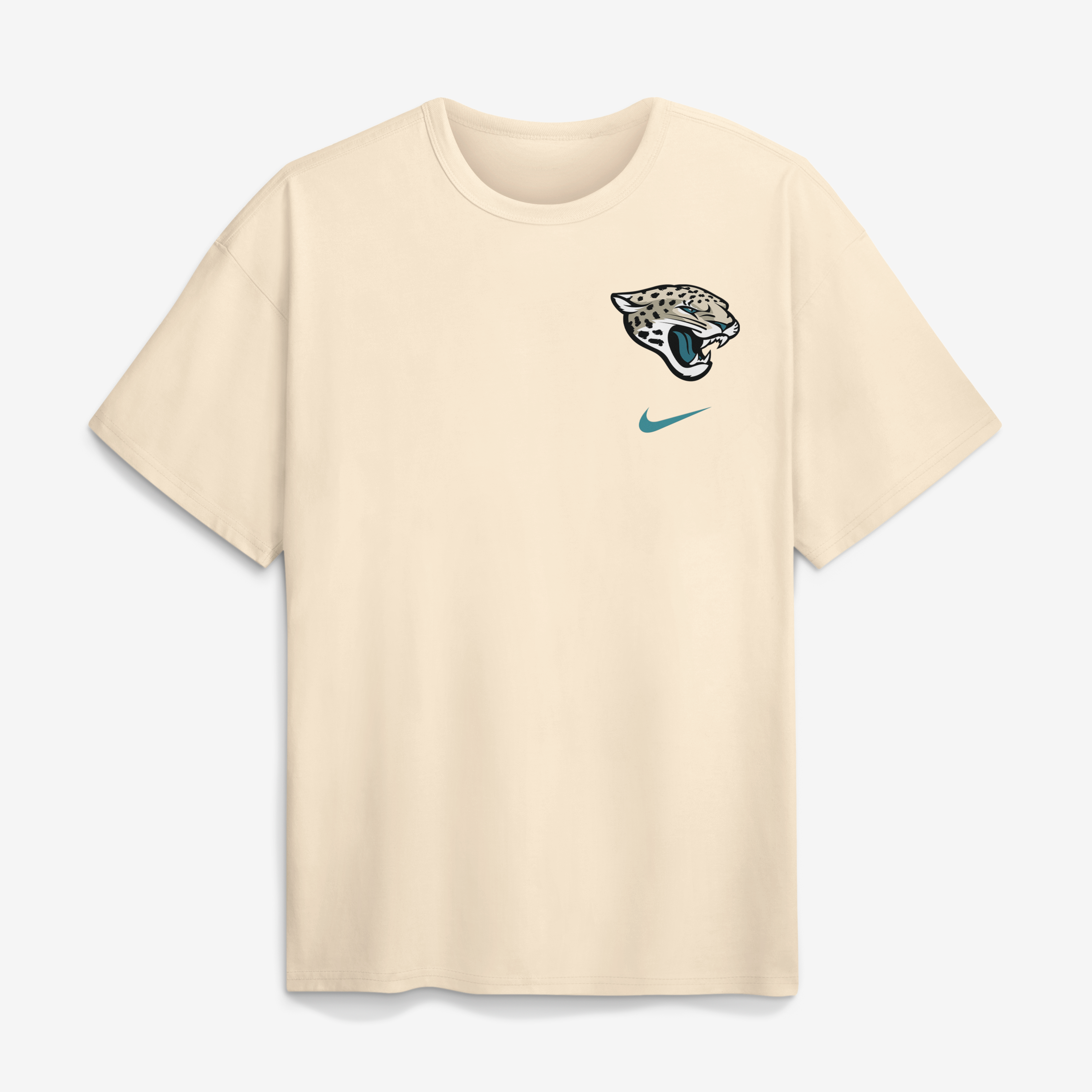 Men's Nike Natural Jacksonville Jaguars 2026 Rivalries Collection Max90 T-Shirt