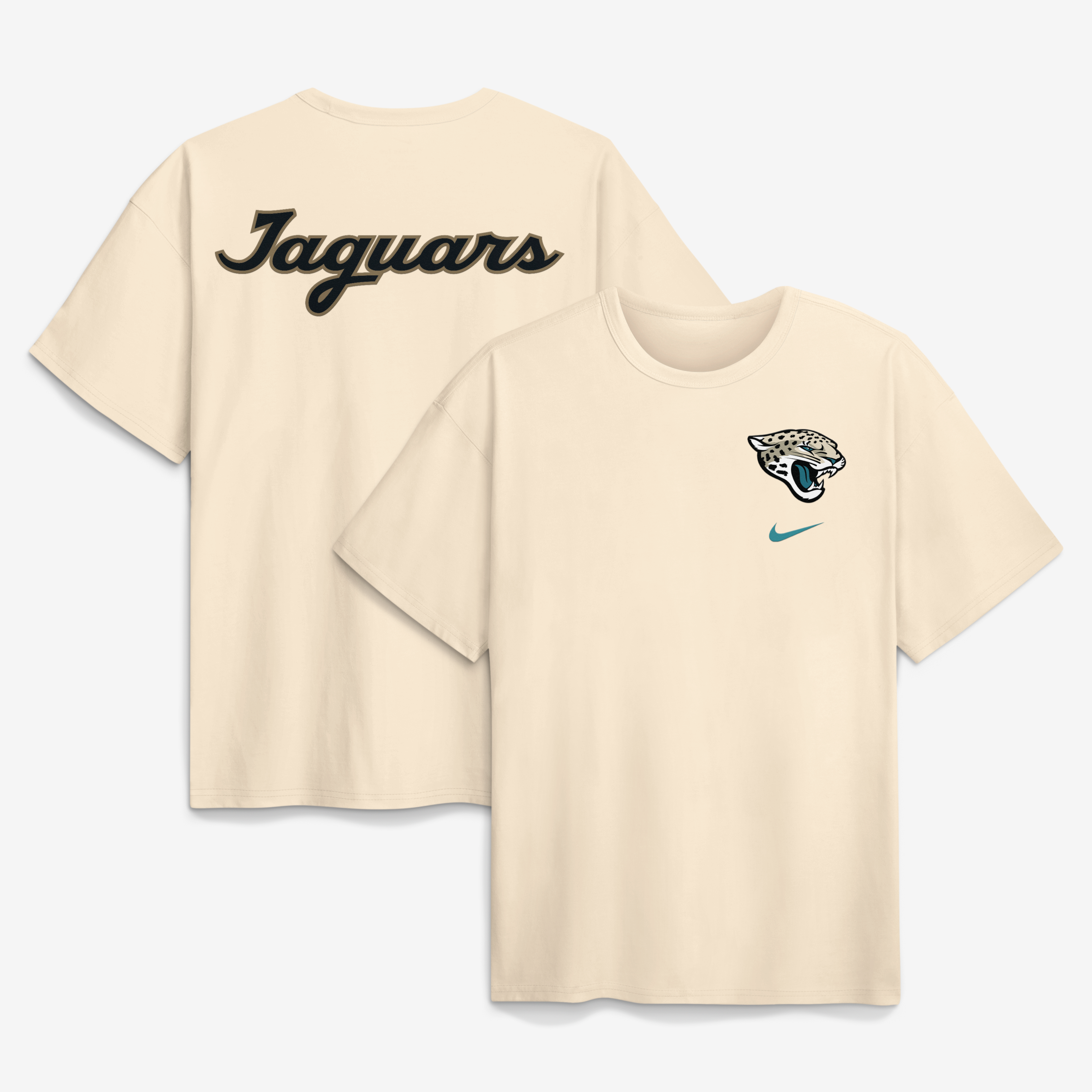 Men's Nike Natural Jacksonville Jaguars 2026 Rivalries Collection Max90 T-Shirt