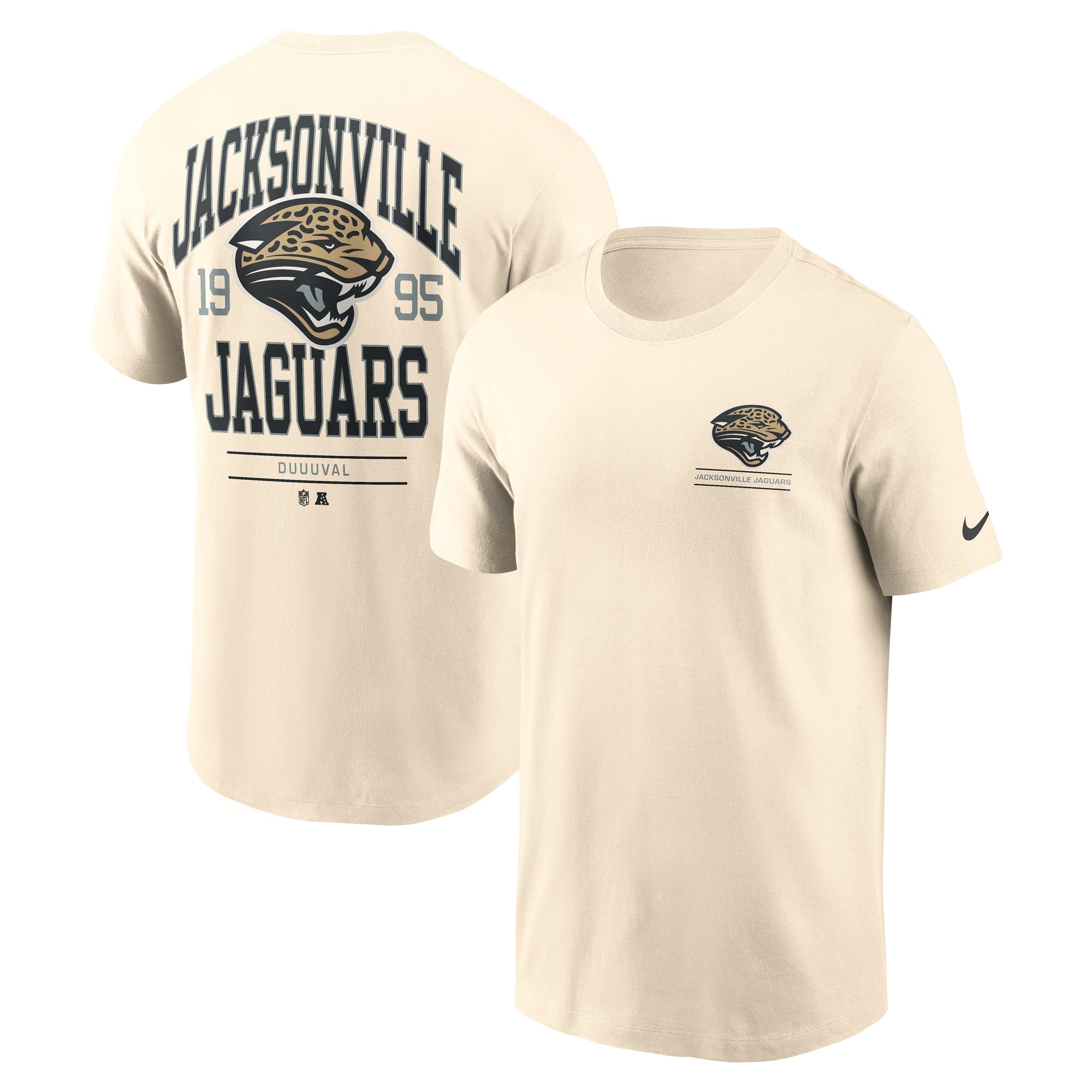 Men's Nike Natural Jacksonville Jaguars Freestyle Essential T-Shirt