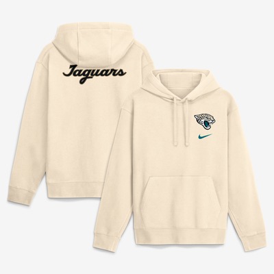 Sweat à capuche polaire Jacksonville Jaguars Nike Rivalries Collection Club - Naturel