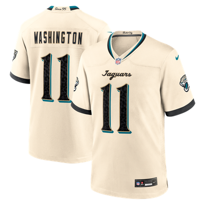 Parker Washington Jacksonville Jaguars Nike 2026 Rivalries Collection Game Jersey - Natural