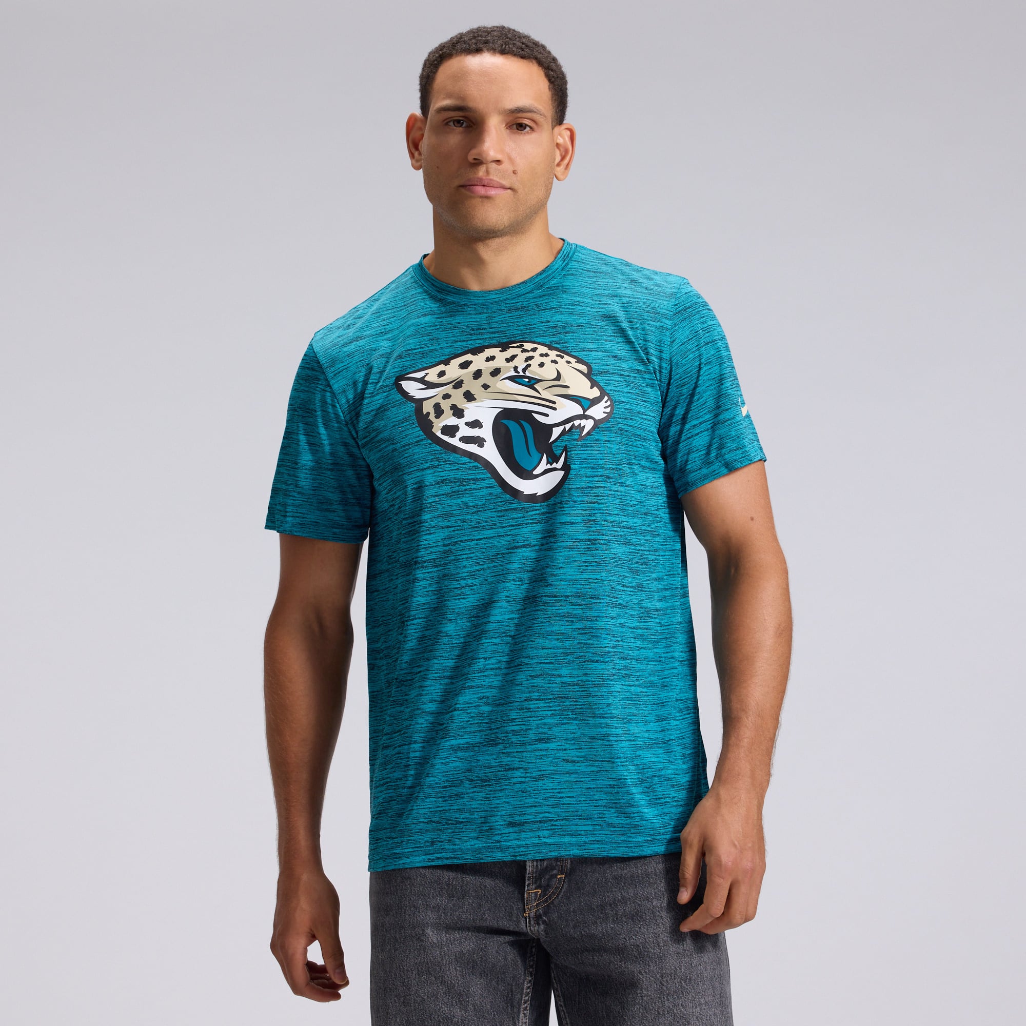 Men's Nike  Teal Jacksonville Jaguars 2026 Rivalries Collection Sideline Velocity T-Shirt