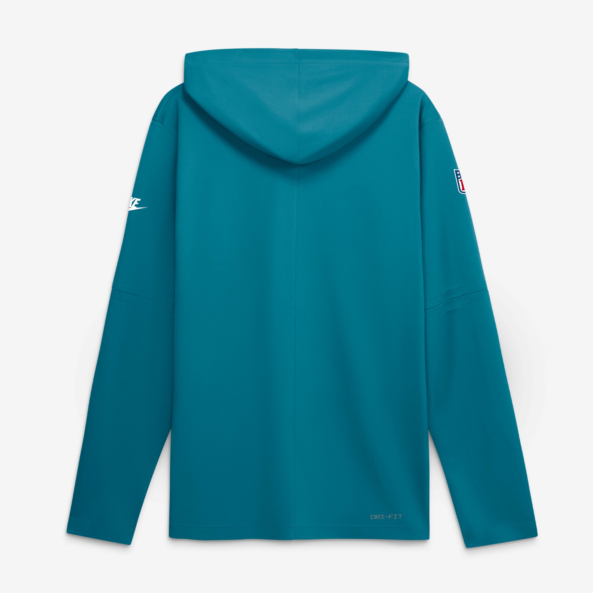 Men's Nike Teal Jacksonville Jaguars Sideline Alternate Lightweight Long Sleeve Hooded Dri-FIT T-Shirt