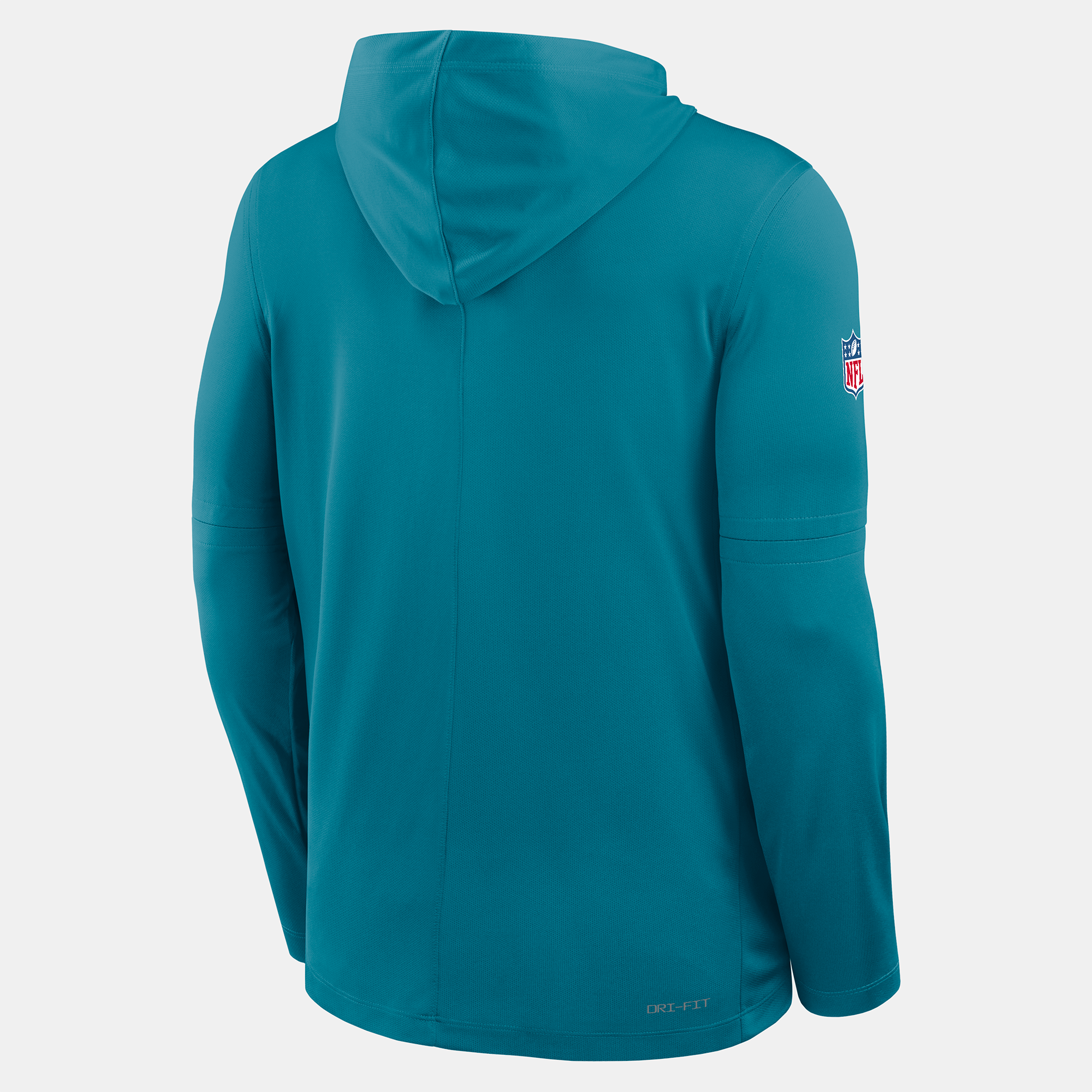 Men's Nike Teal Jacksonville Jaguars Sideline Alternate Lightweight Long Sleeve Hooded Dri-FIT T-Shirt