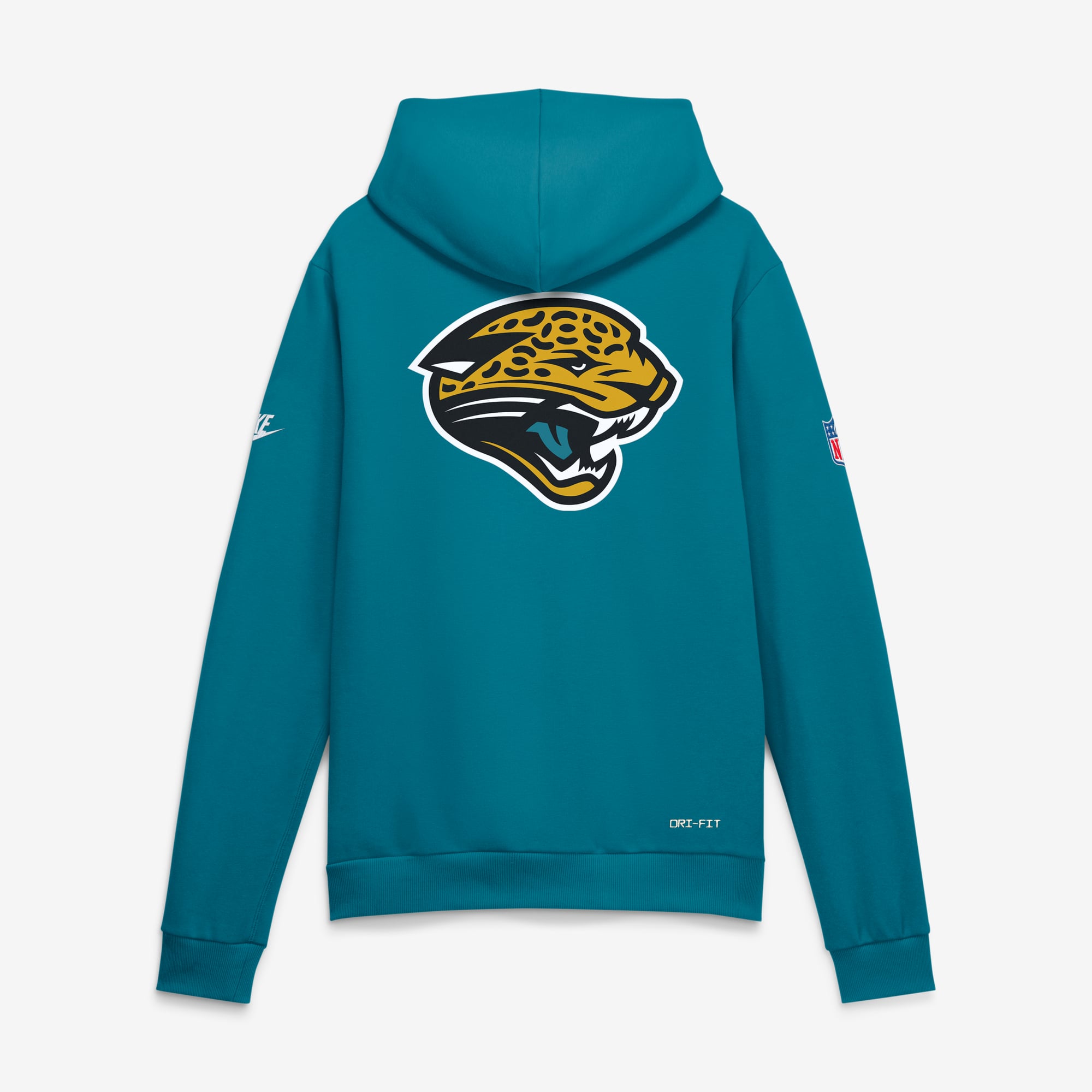 Men's Nike Teal Jacksonville Jaguars Standard Issue Replay Officials Alternate Dri-FIT Hoodie
