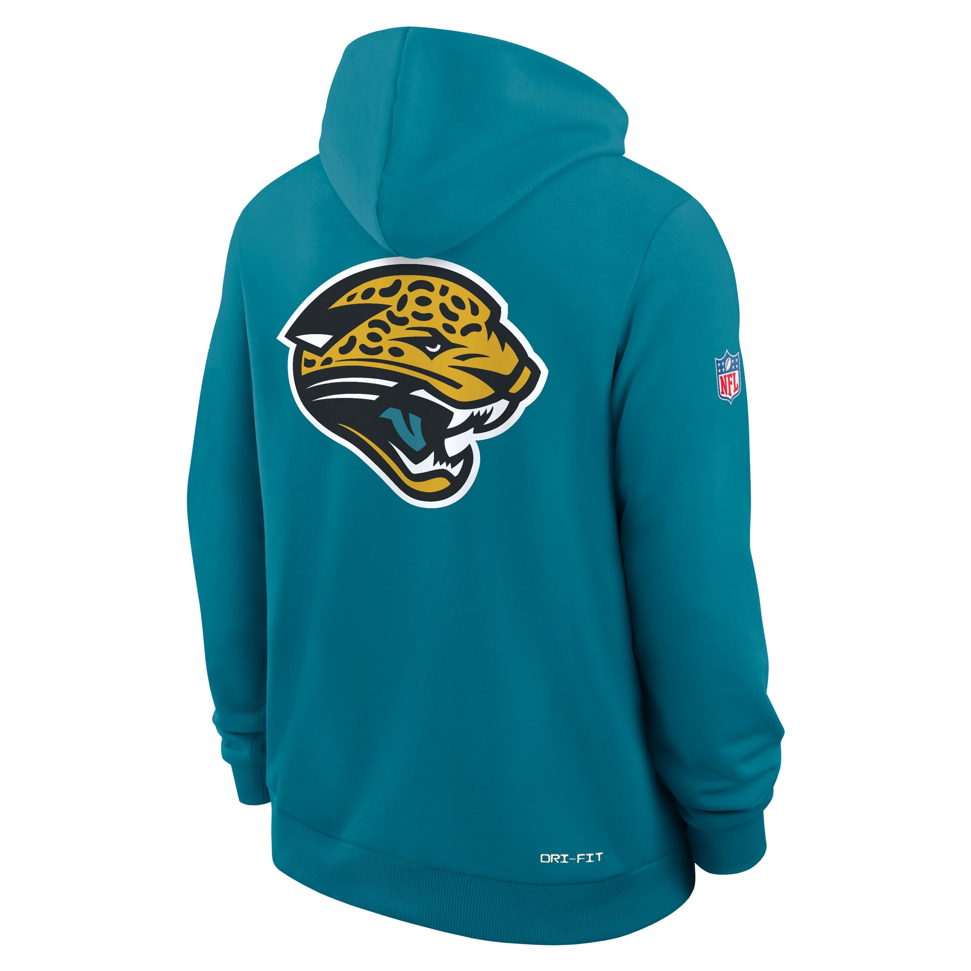 Men's Nike Teal Jacksonville Jaguars Standard Issue Replay Officials Alternate Dri-FIT Hoodie