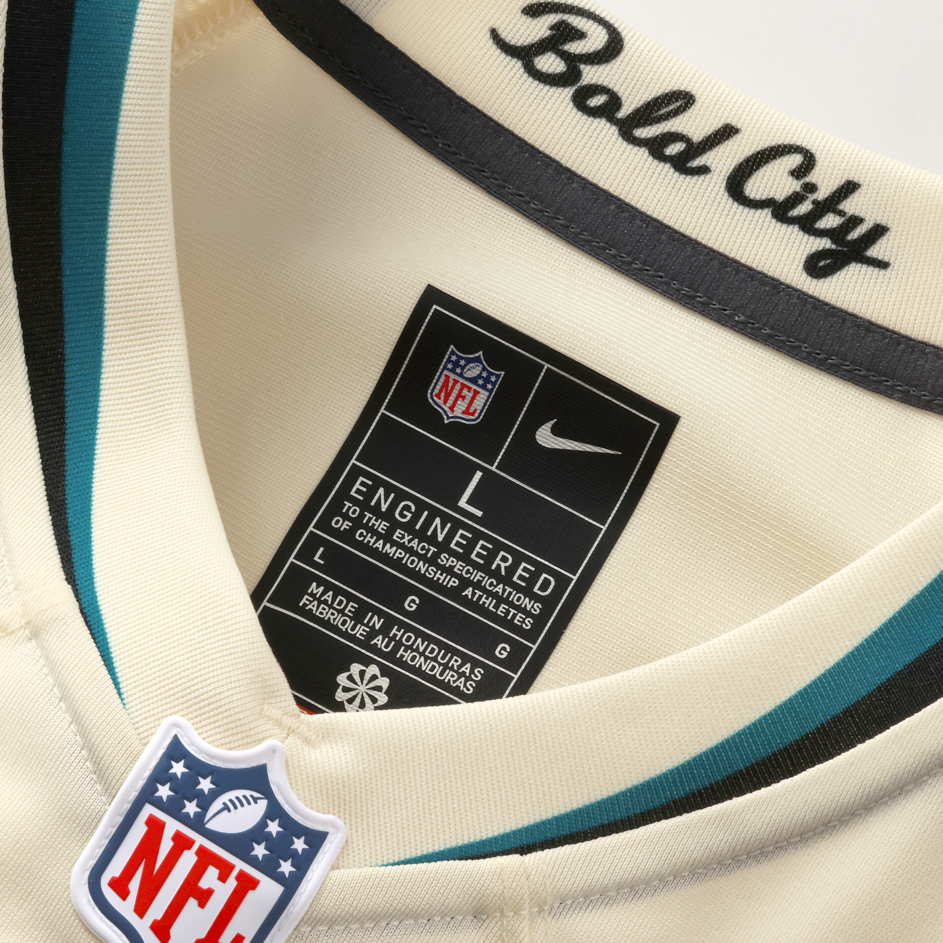 Men's Nike Tony Boselli Natural Jacksonville Jaguars 2026 Rivalries Collection Game Jersey