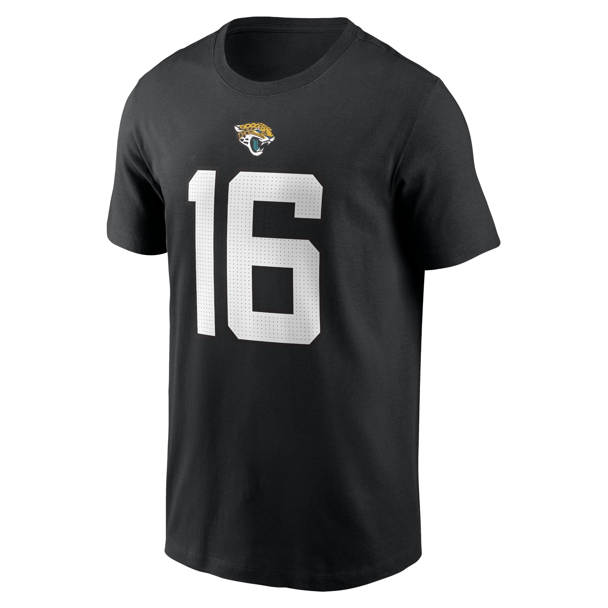 Men's Nike Trevor Lawrence Black Jacksonville Jaguars Name & Number T-Shirt