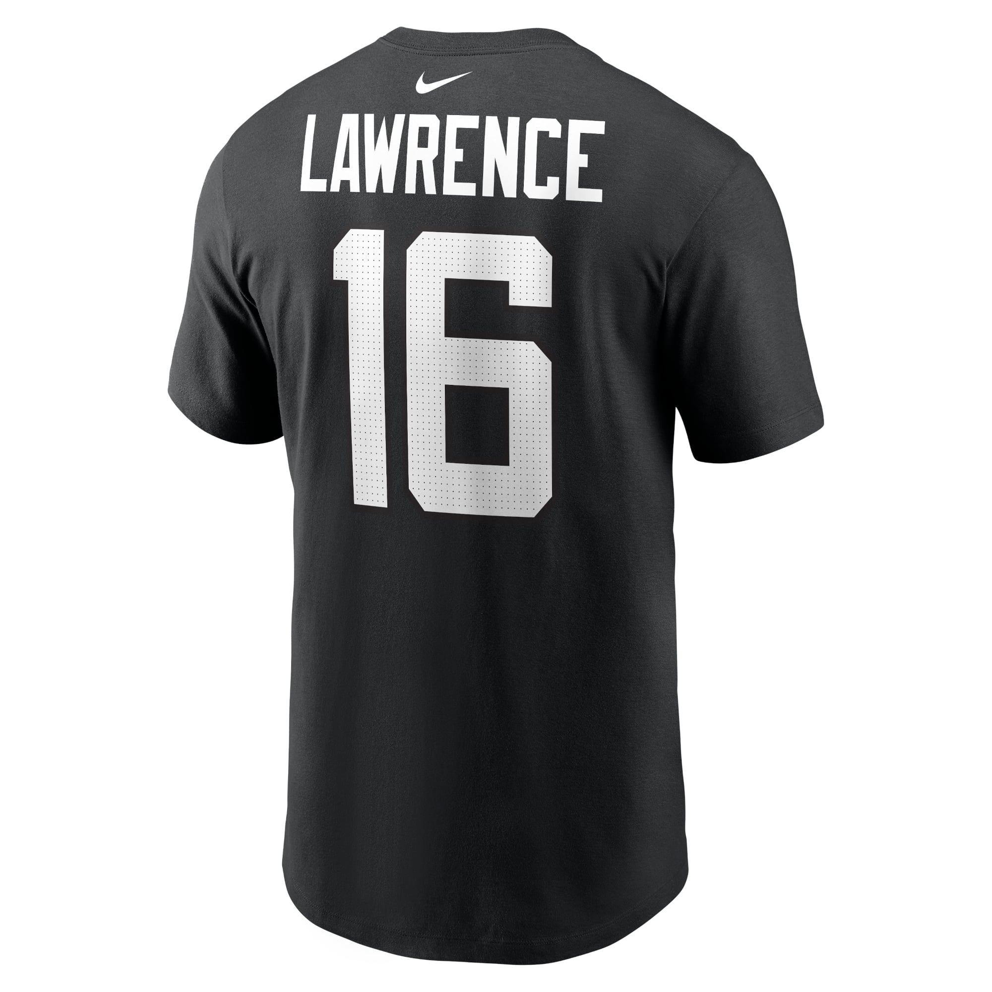 Men's Nike Trevor Lawrence Black Jacksonville Jaguars Name & Number T-Shirt