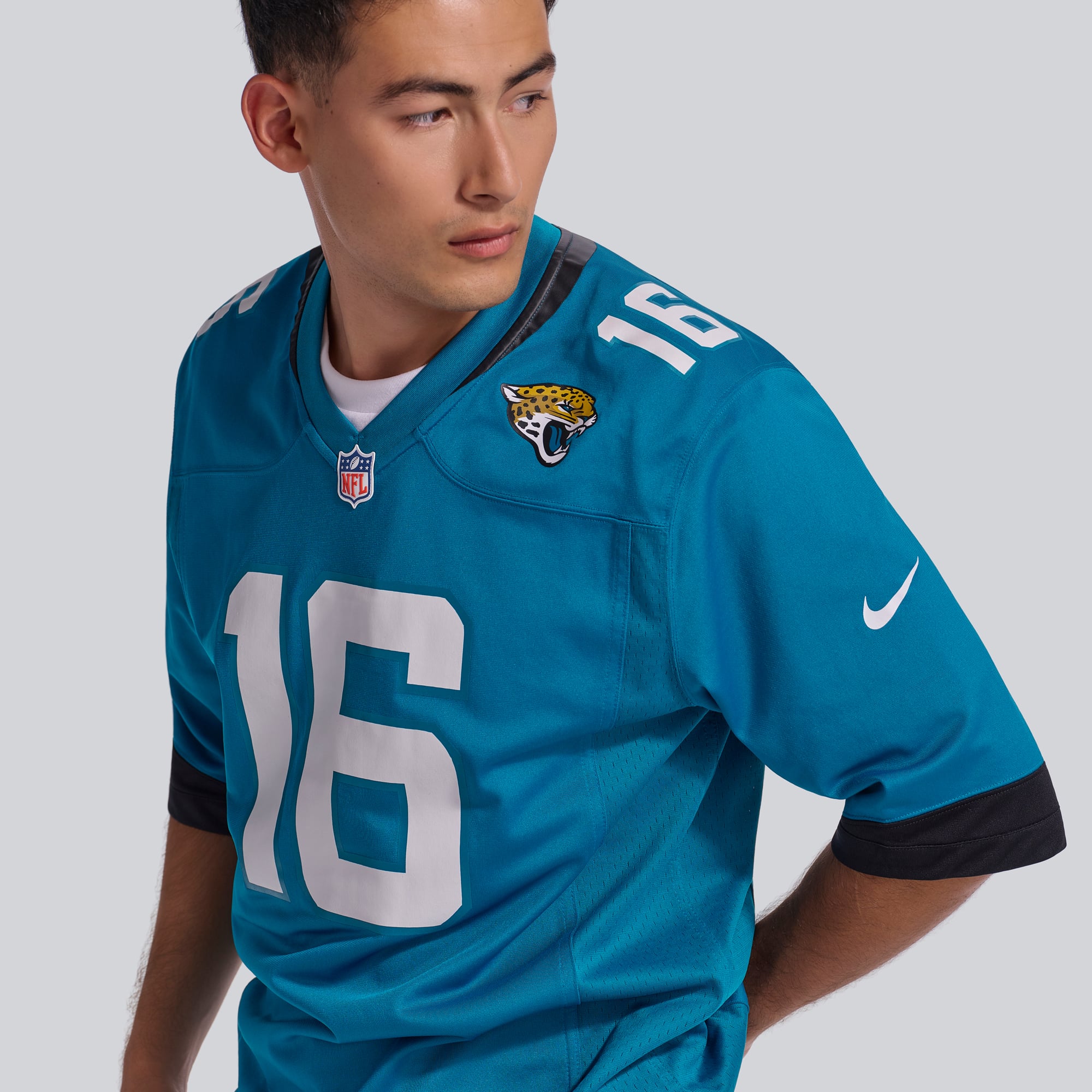 Men's Nike Trevor Lawrence Teal Jacksonville Jaguars Home Game Jersey