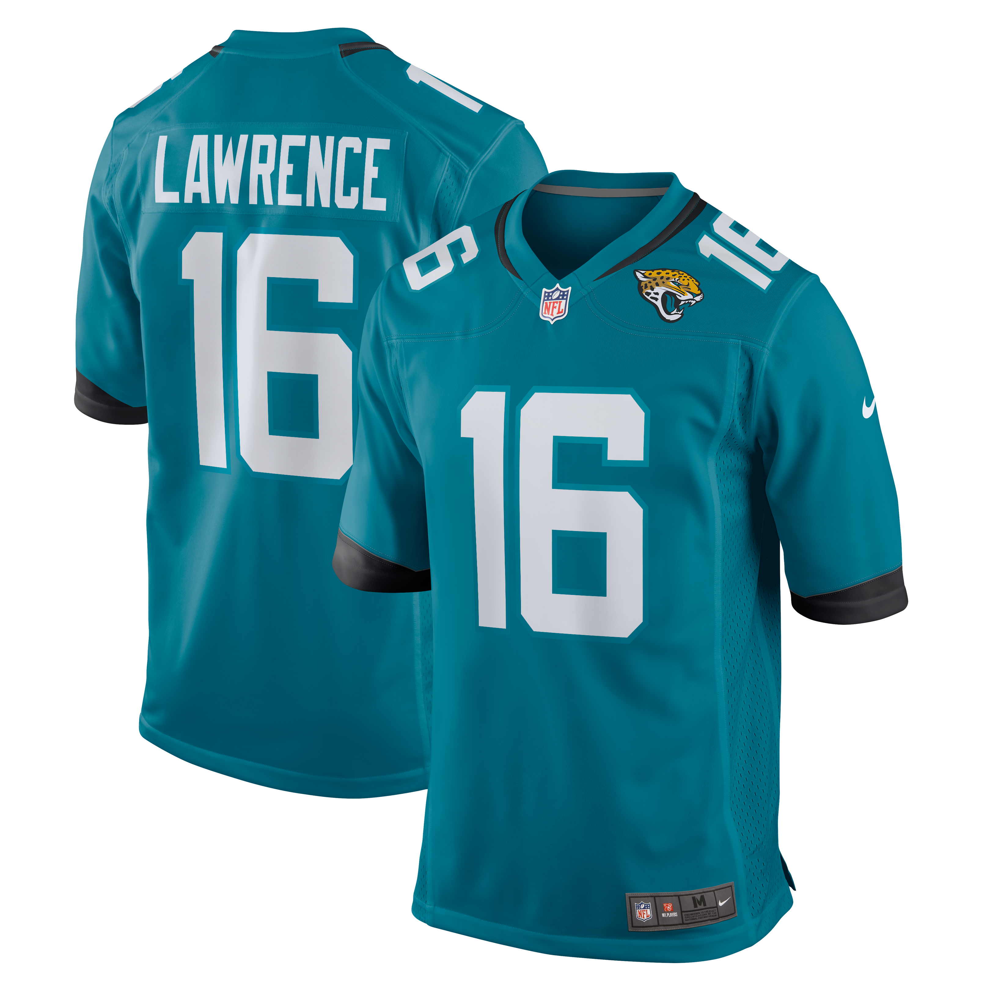 Men's Nike Trevor Lawrence Teal Jacksonville Jaguars Home Game Jersey
