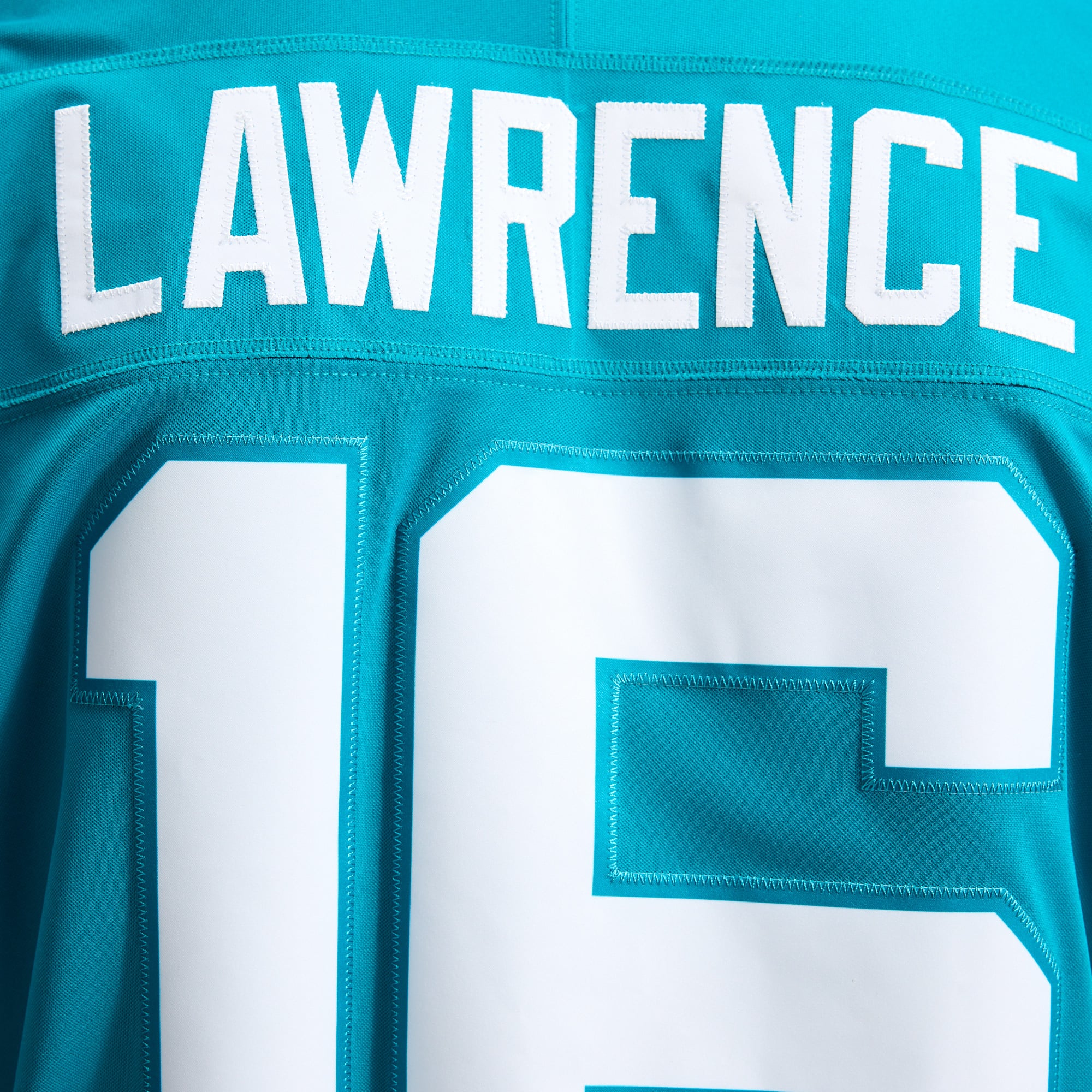 Men's Nike Trevor Lawrence Teal Jacksonville Jaguars Team Vapor F.U.S.E. Stitched Limited Jersey