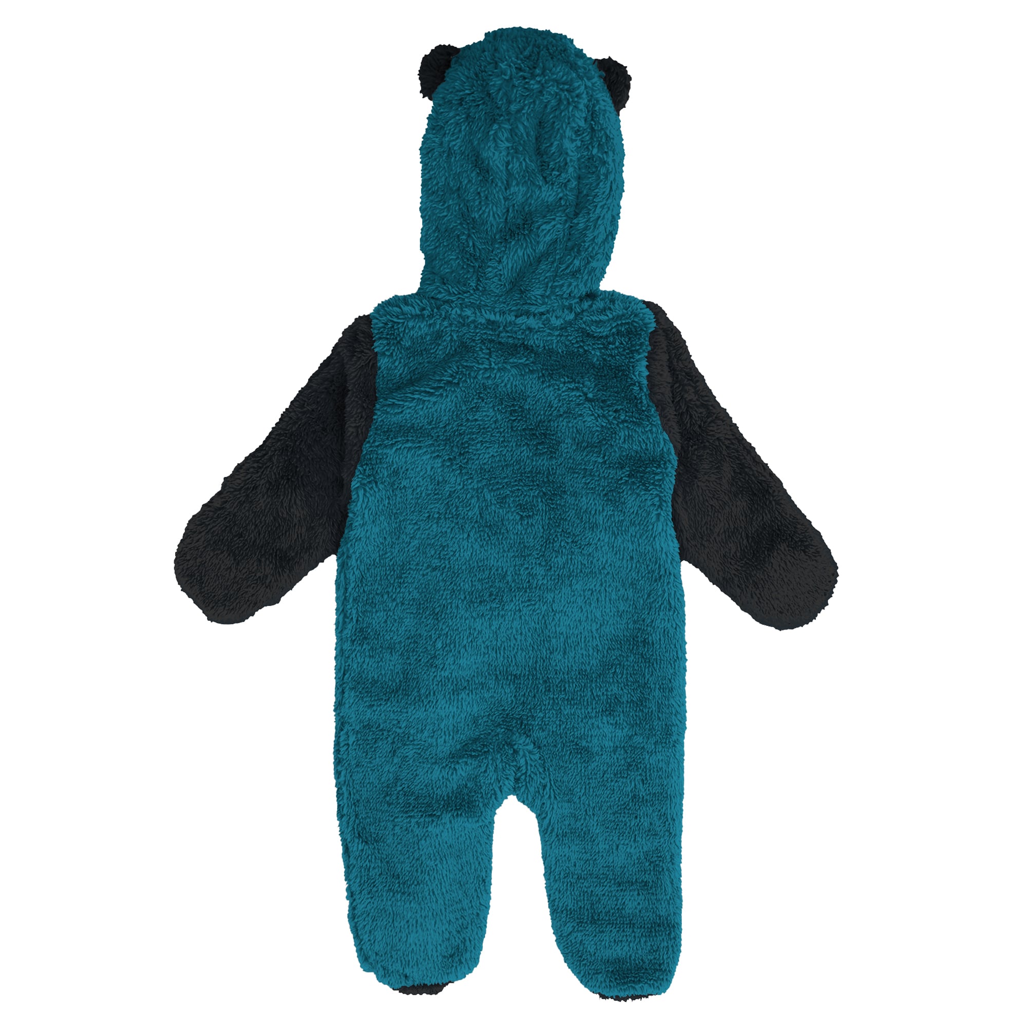 Grenouillère en polaire à fermeture éclair intégrale Outerstuff bleu sarcelle Jacksonville Jaguars pour nouveau-né