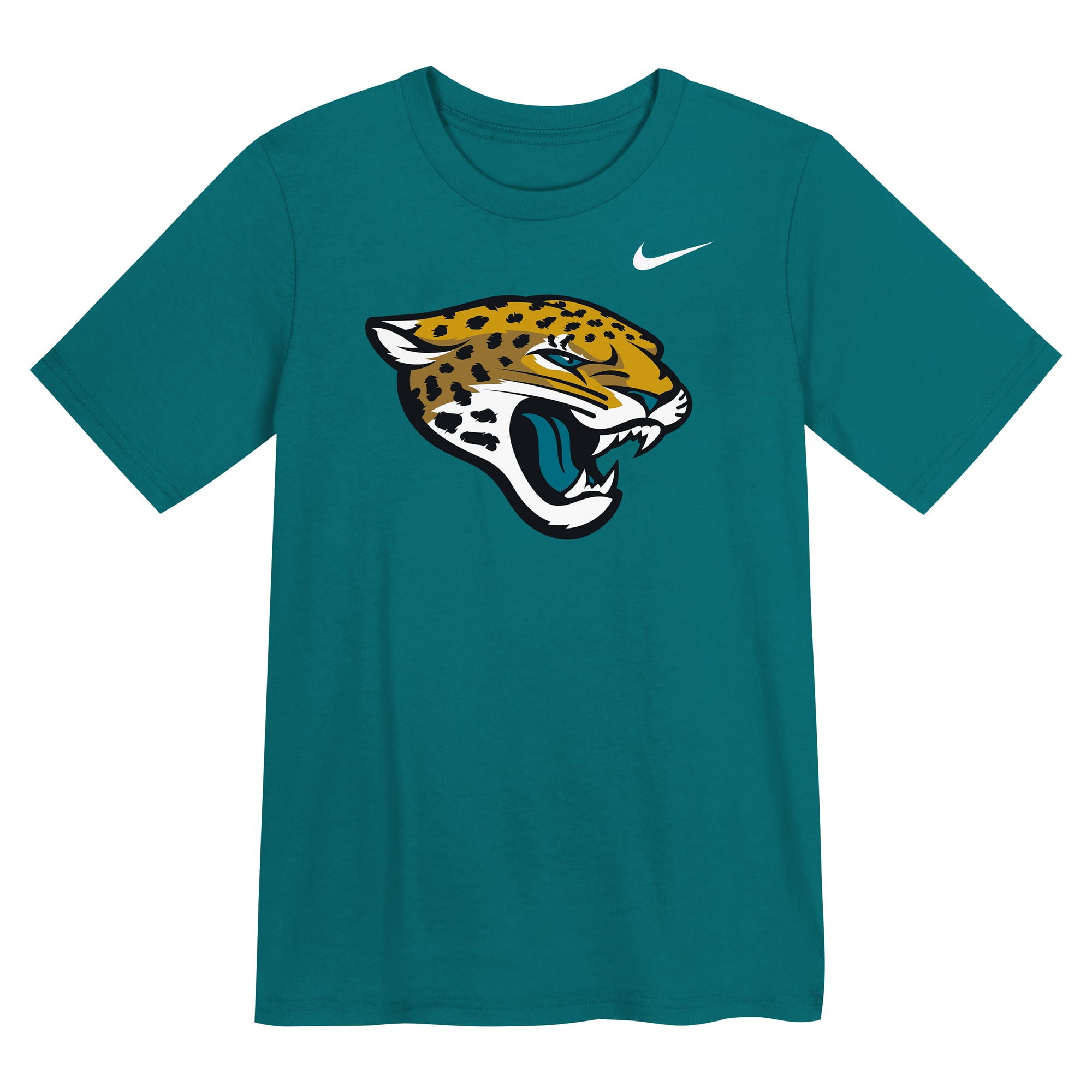 Preschool Nike  Teal Jacksonville Jaguars Logo T-Shirt