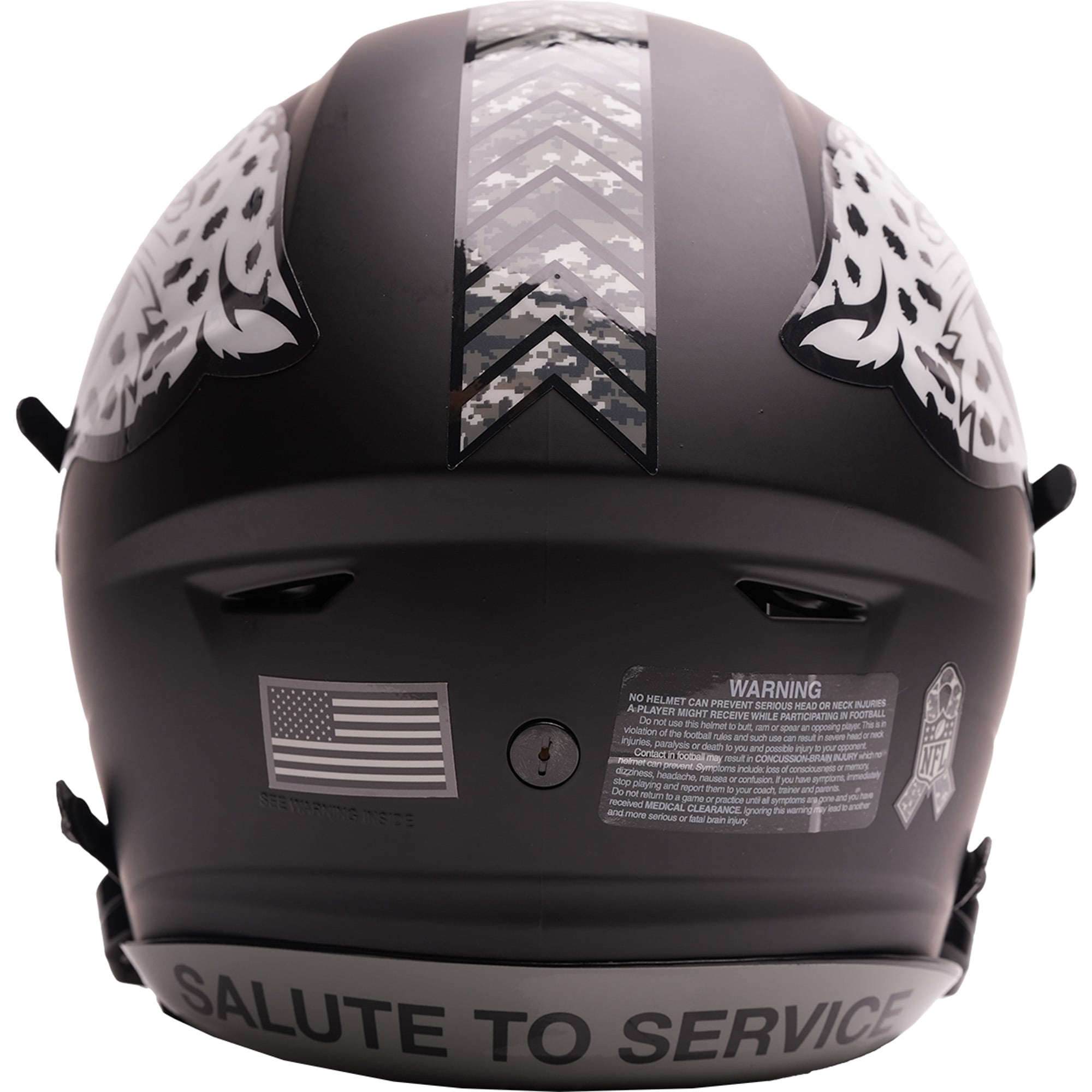 Casque authentique Riddell Jacksonville Jaguars 2026 Salute to Service Speed ​​Flex