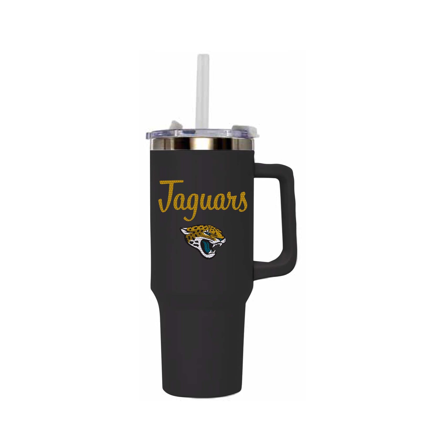 Gobelet isotherme The Memory Company Jacksonville Jaguars Sport Bling de 1,2 L