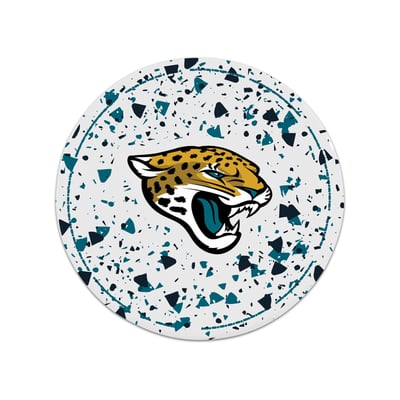 Jacksonville Jaguars The Memory Company Circle Ceramic Coaster Set