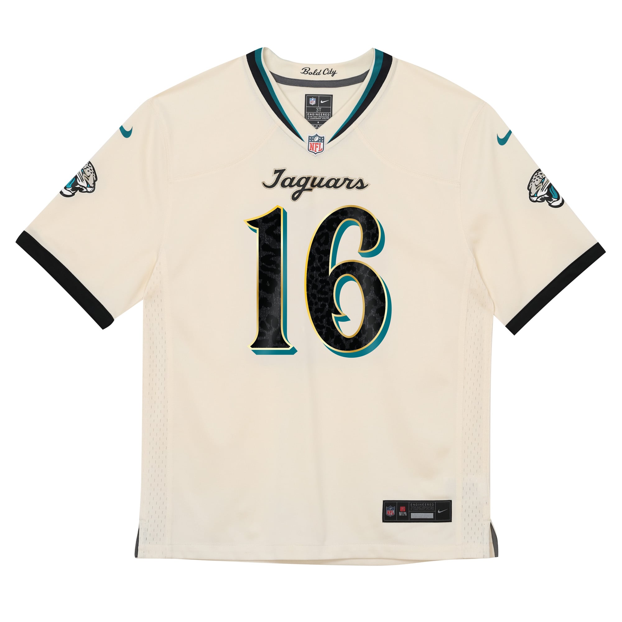 Toddler Nike Trevor Lawrence Natural Jacksonville Jaguars 2026 Rivalries Collection Game Jersey