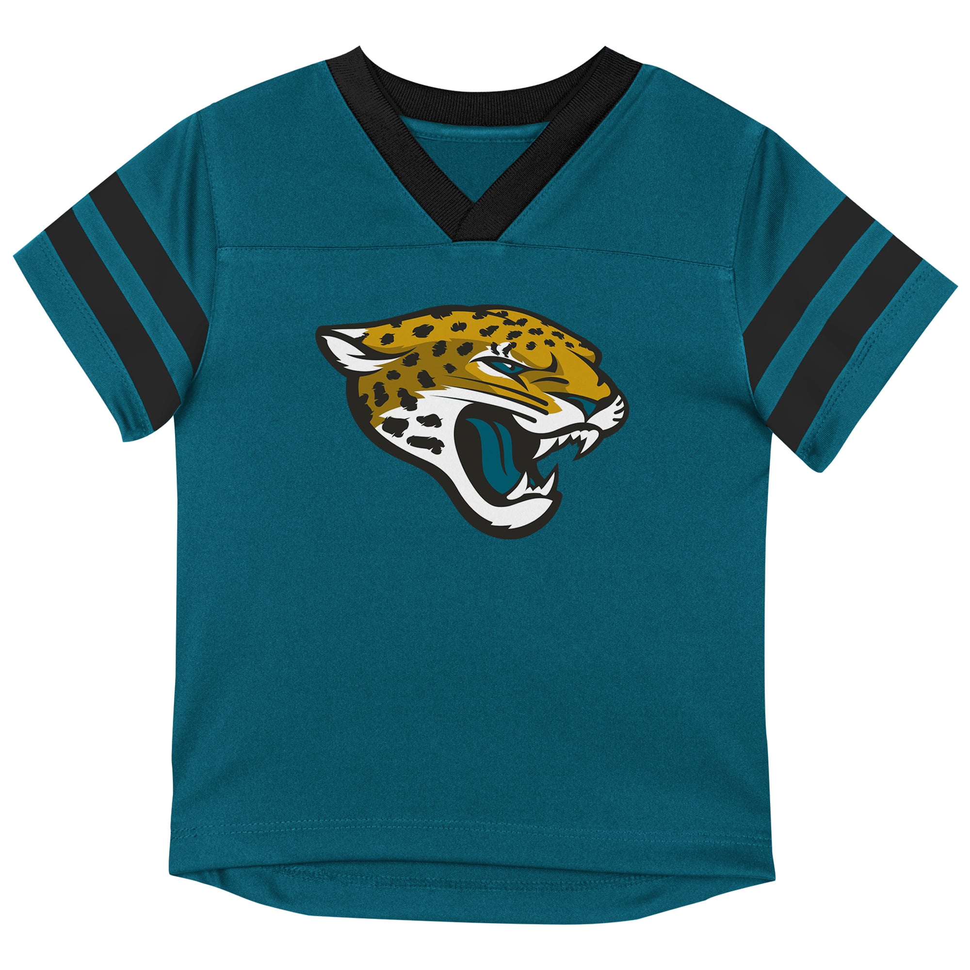 Toddler Outerstuff Teal/Black Jacksonville Jaguars Red Zone Jersey Top & Pants Set