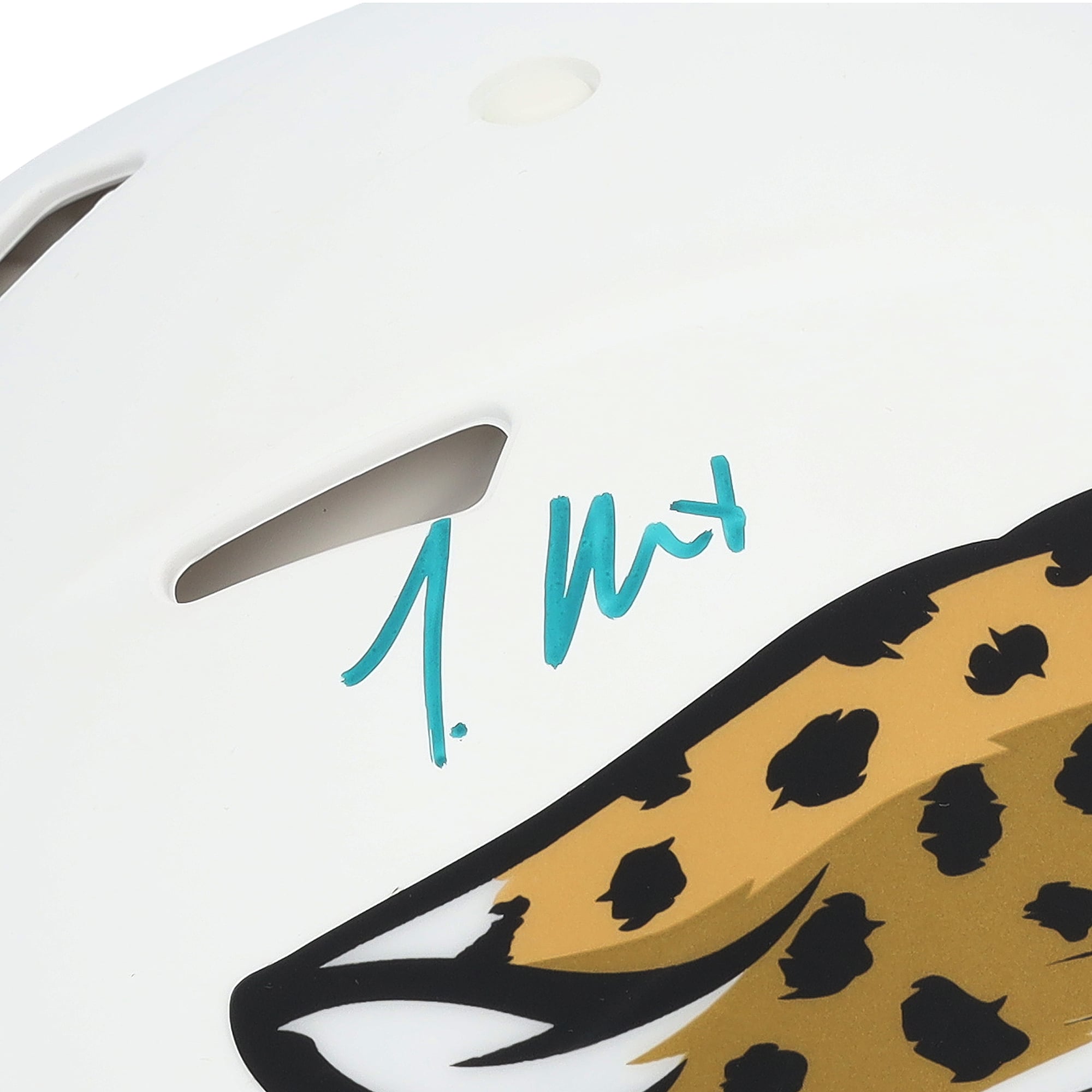 Travis Hunter Jacksonville Jaguars Autographed Riddell 2024 Alternate Speed Authentic Helmet